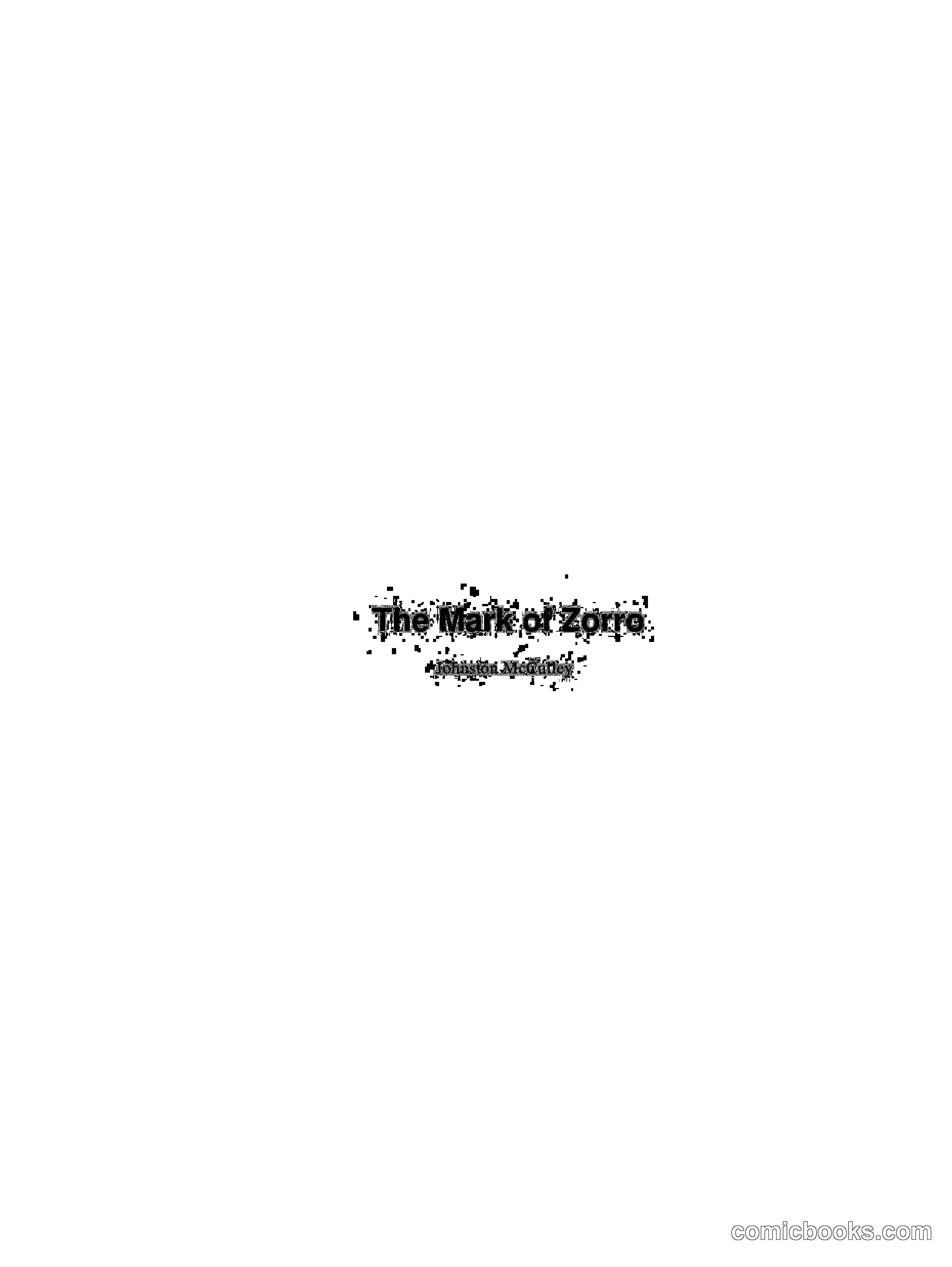 The Mark of Zorro
