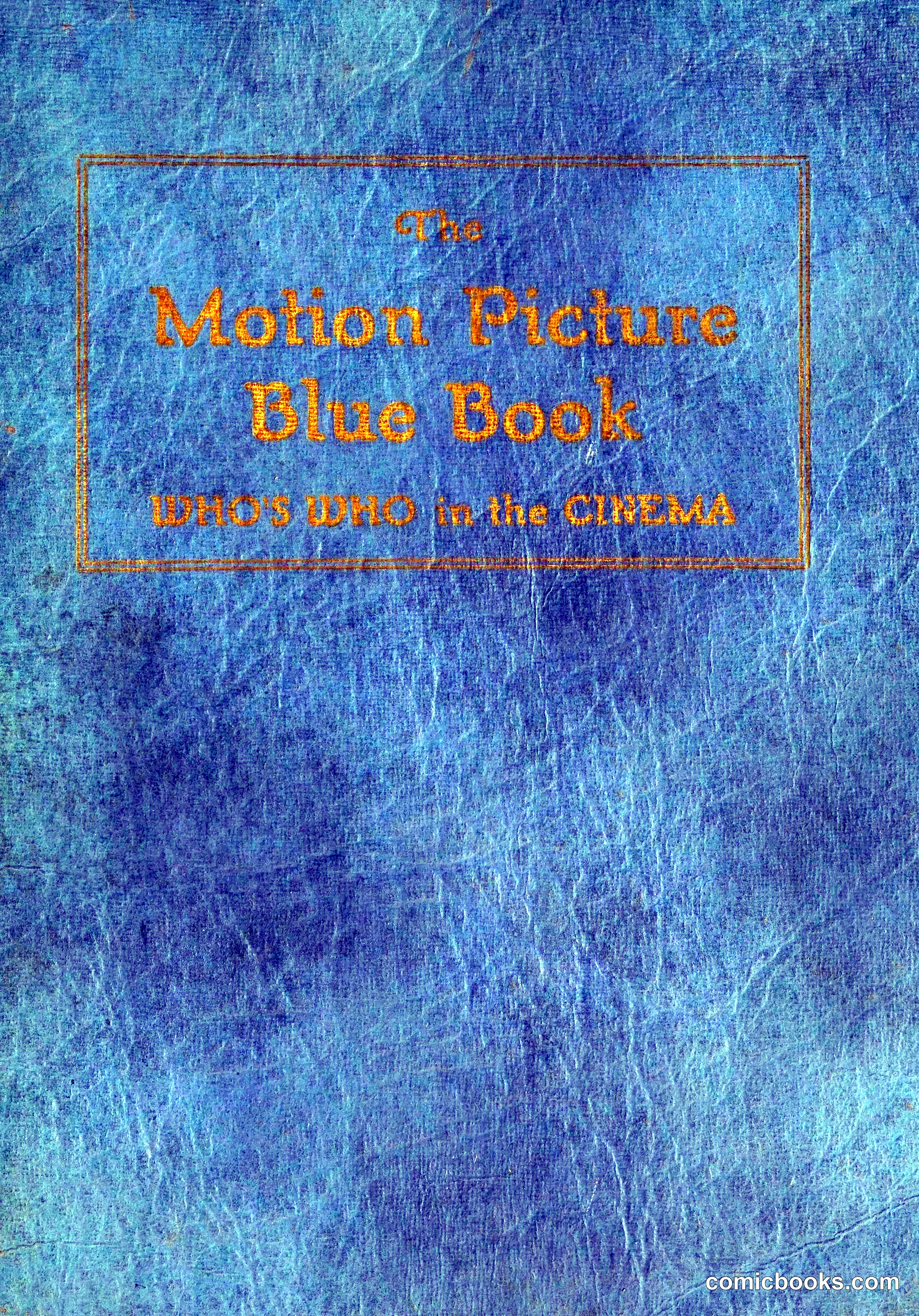 Motion Picture Blue Book
