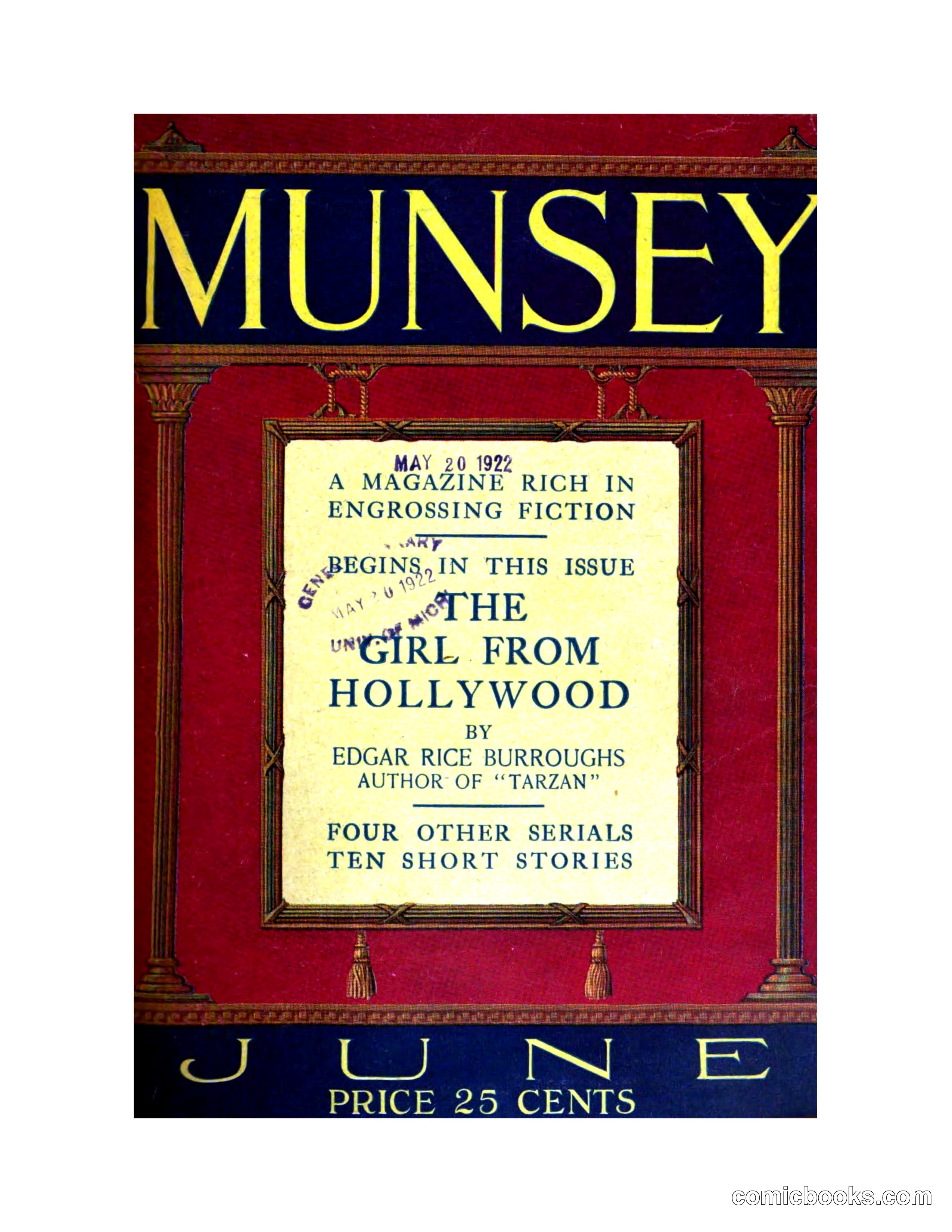 Munsey's Magazine, June 1922