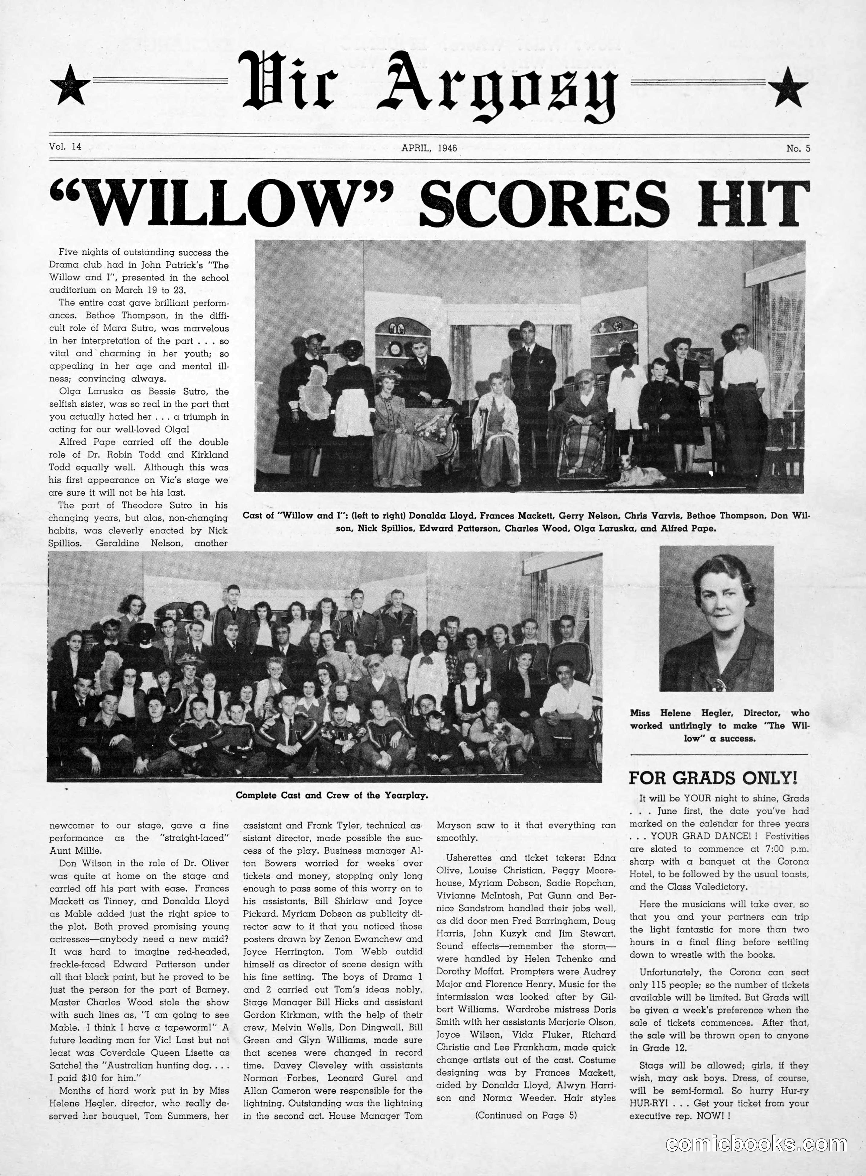 Vic Argosy, Vol. 14, No. 5