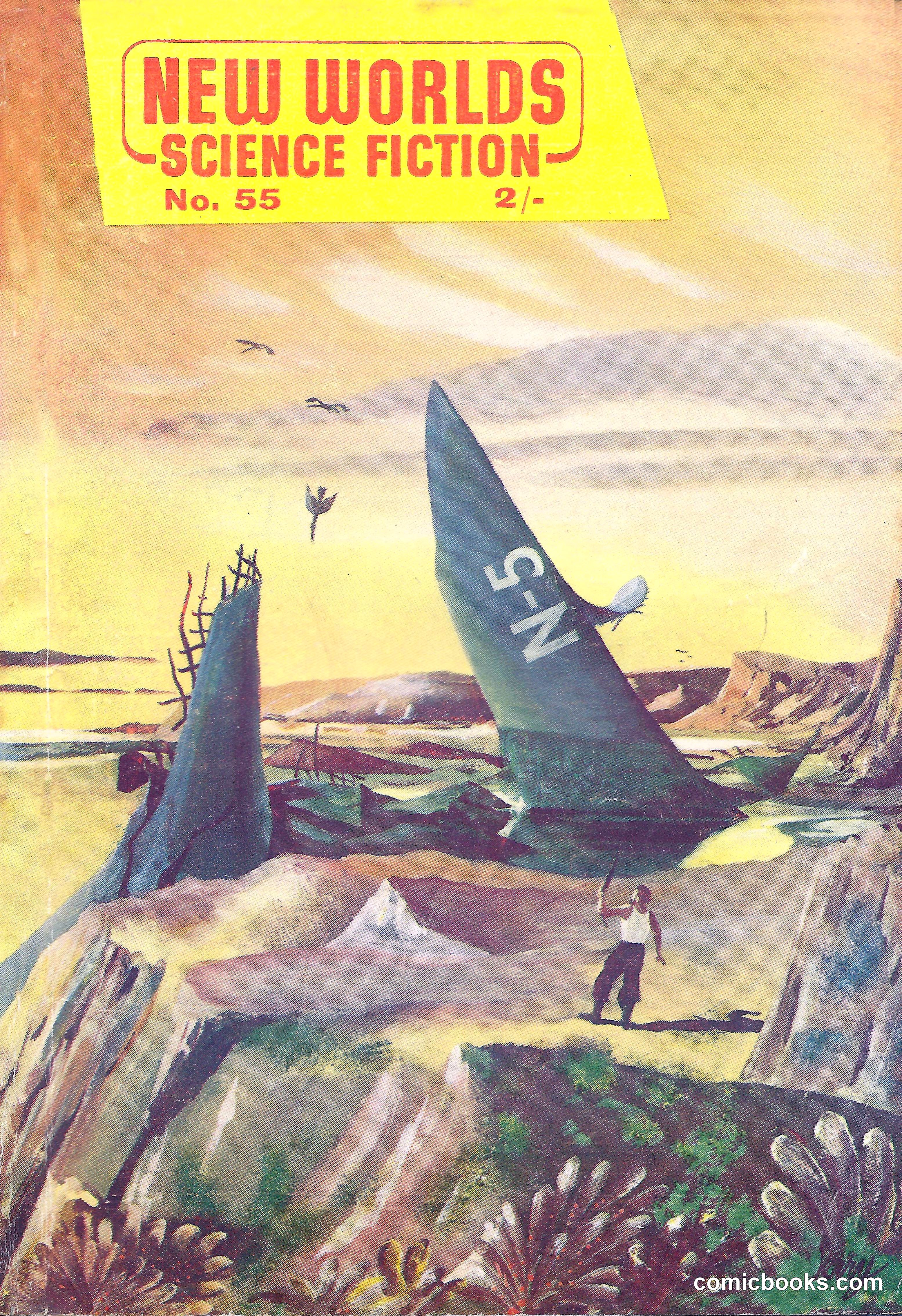 New Worlds Science Fiction No. 55