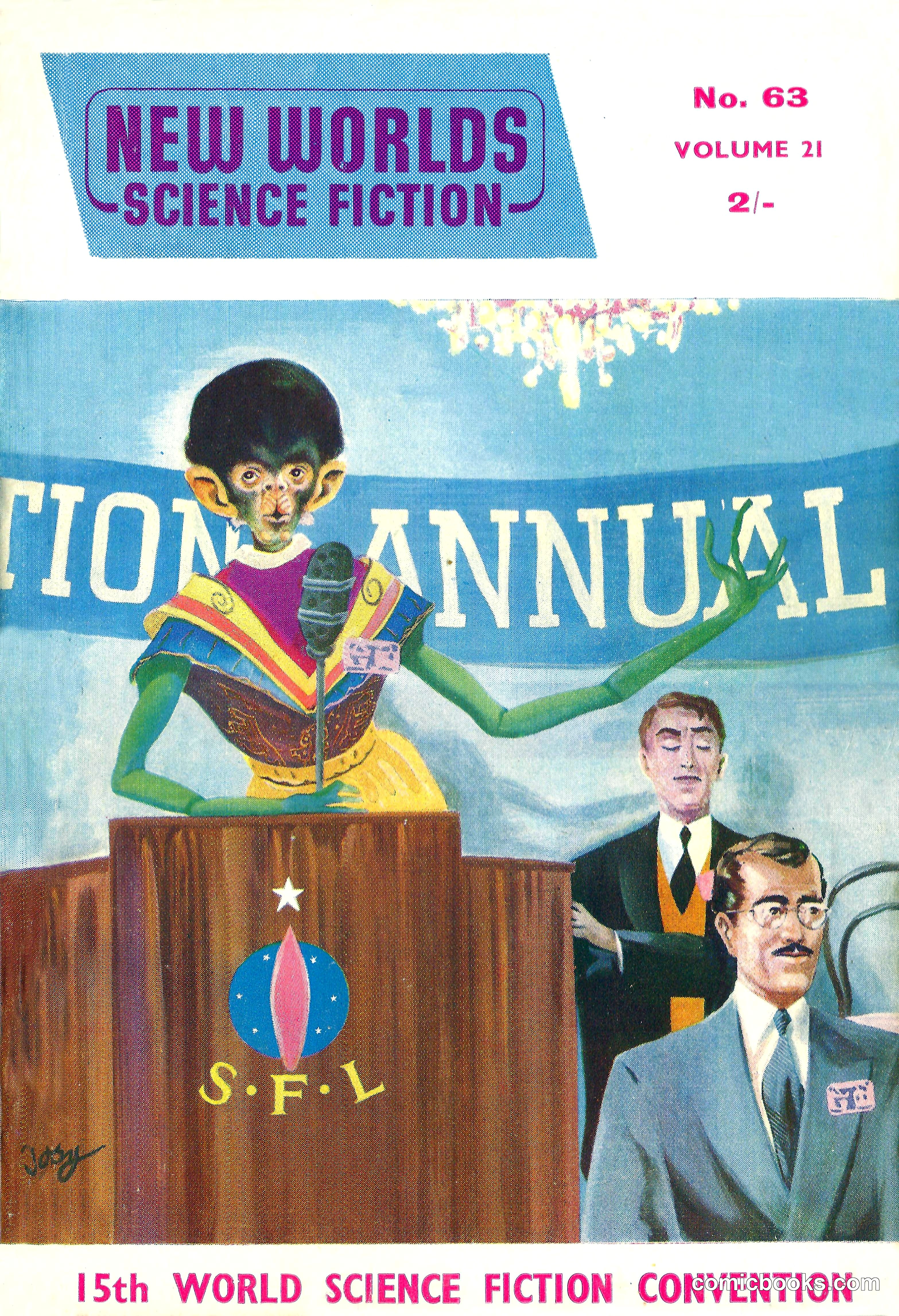 New Worlds Science Fiction #63