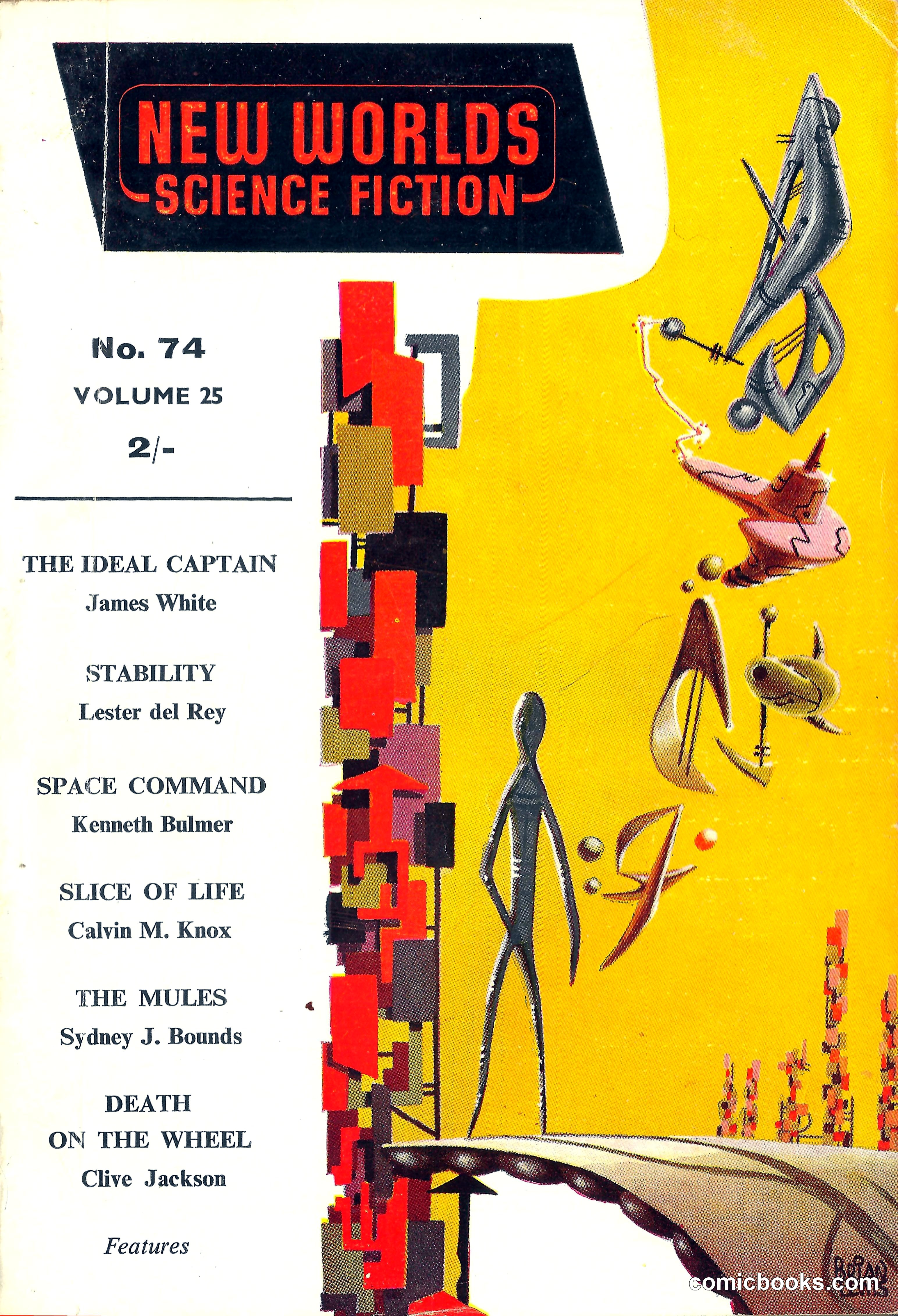 New Worlds Science Fiction, No. 74