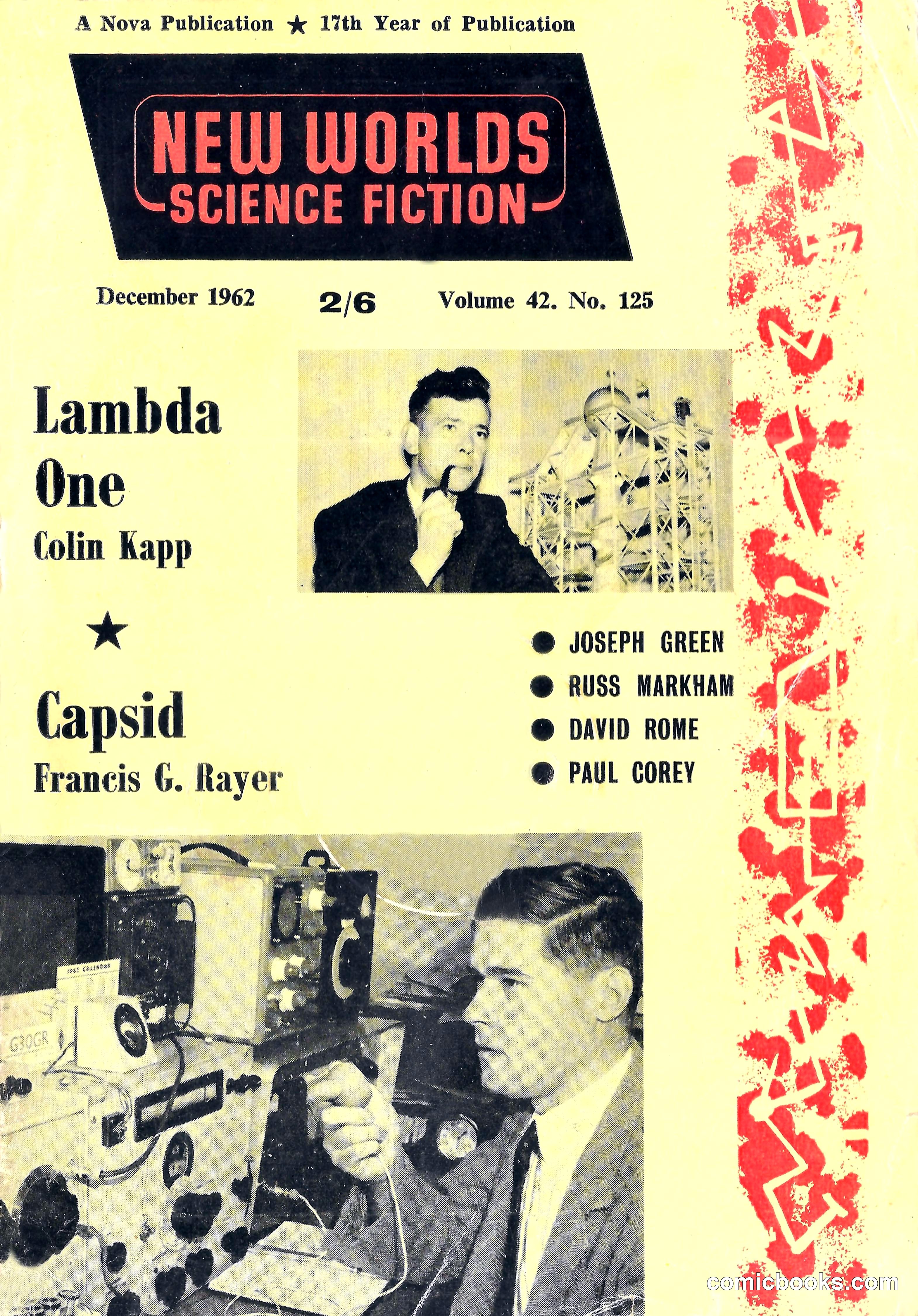 New Worlds Science Fiction #125