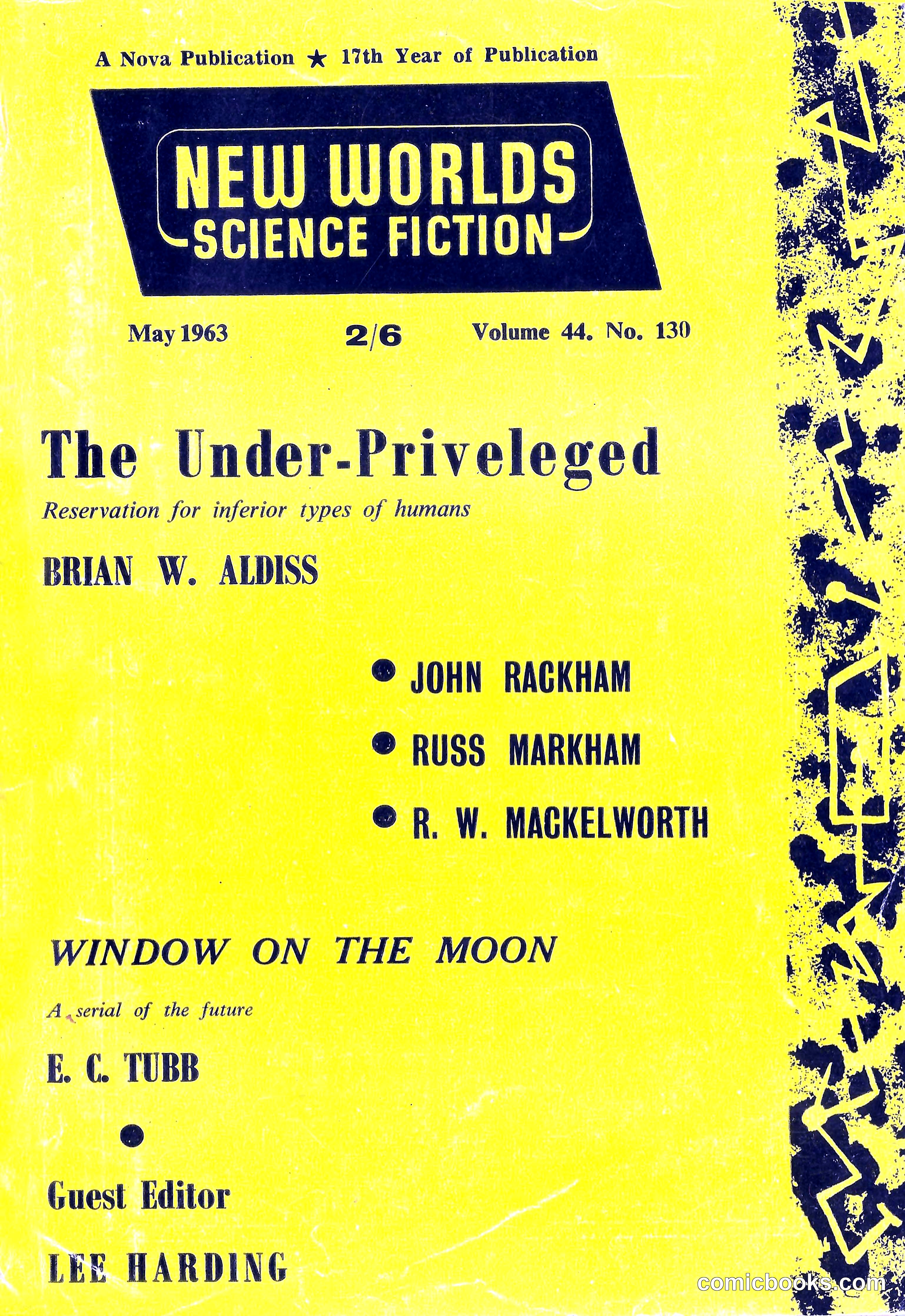 New Worlds Science Fiction, Volume 44, No. 130