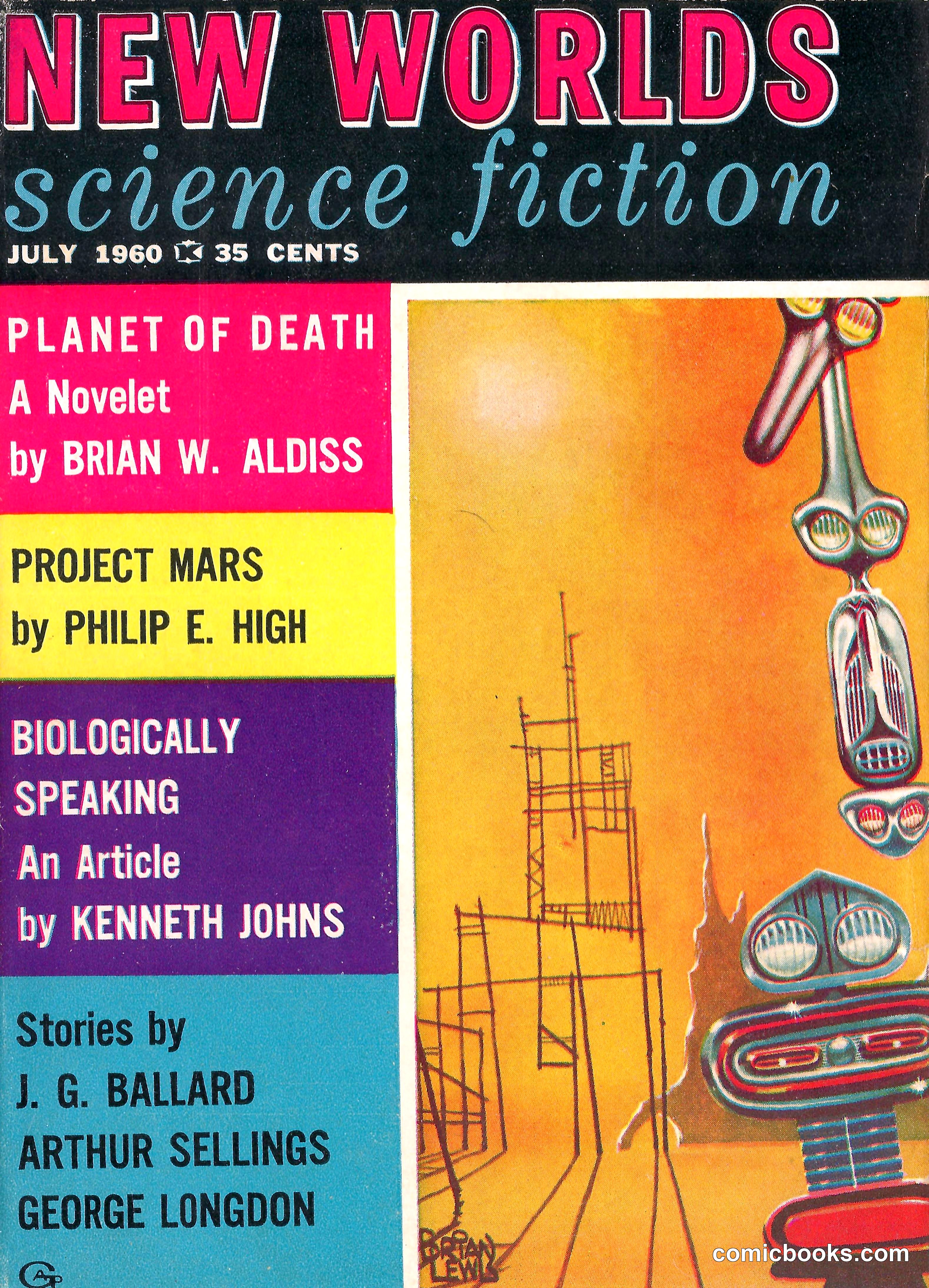 New Worlds, July 1960