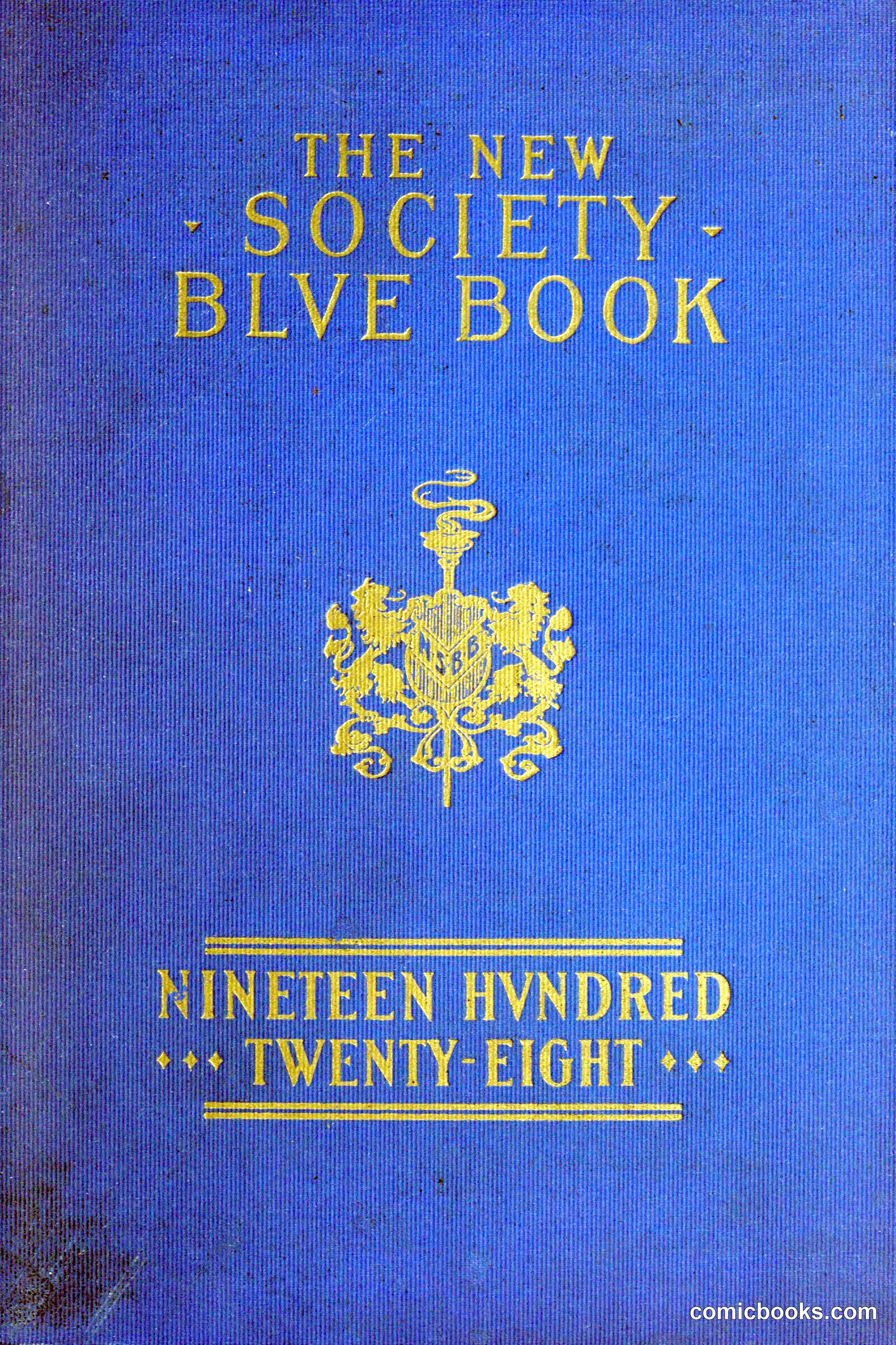 The New Society Blue Book