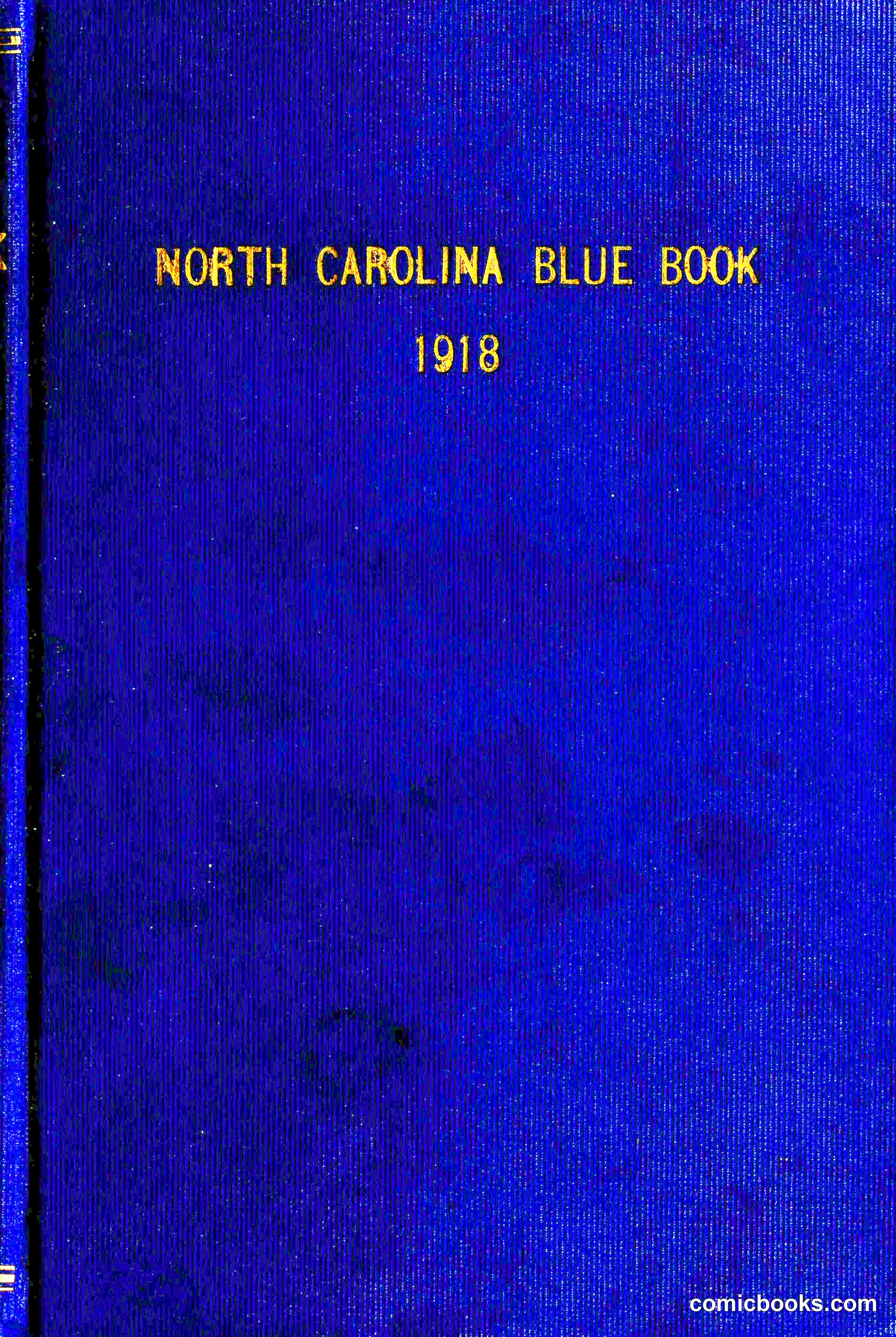 North Carolina Blue Book
