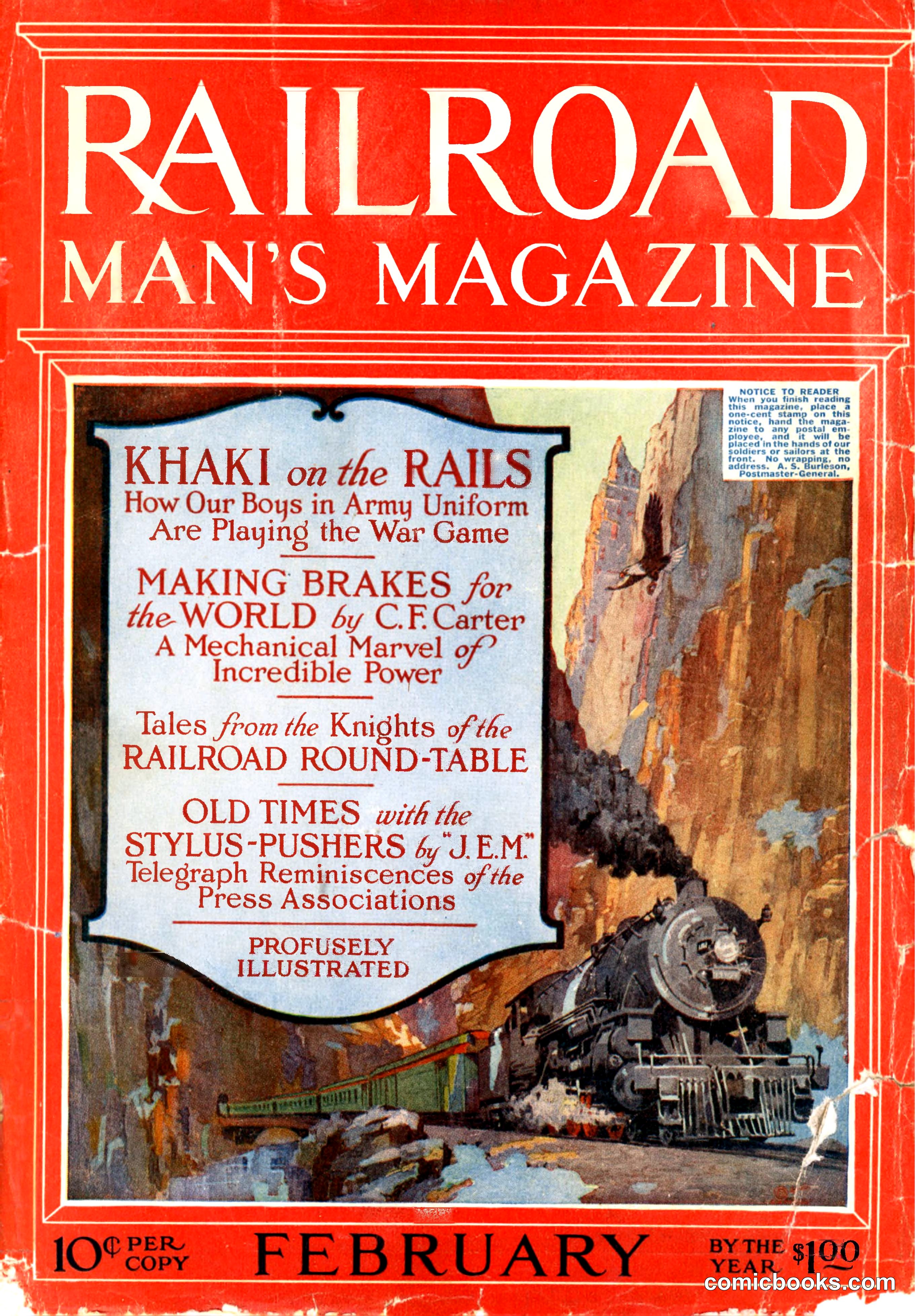 Railroad Man's Magazine, February 1918