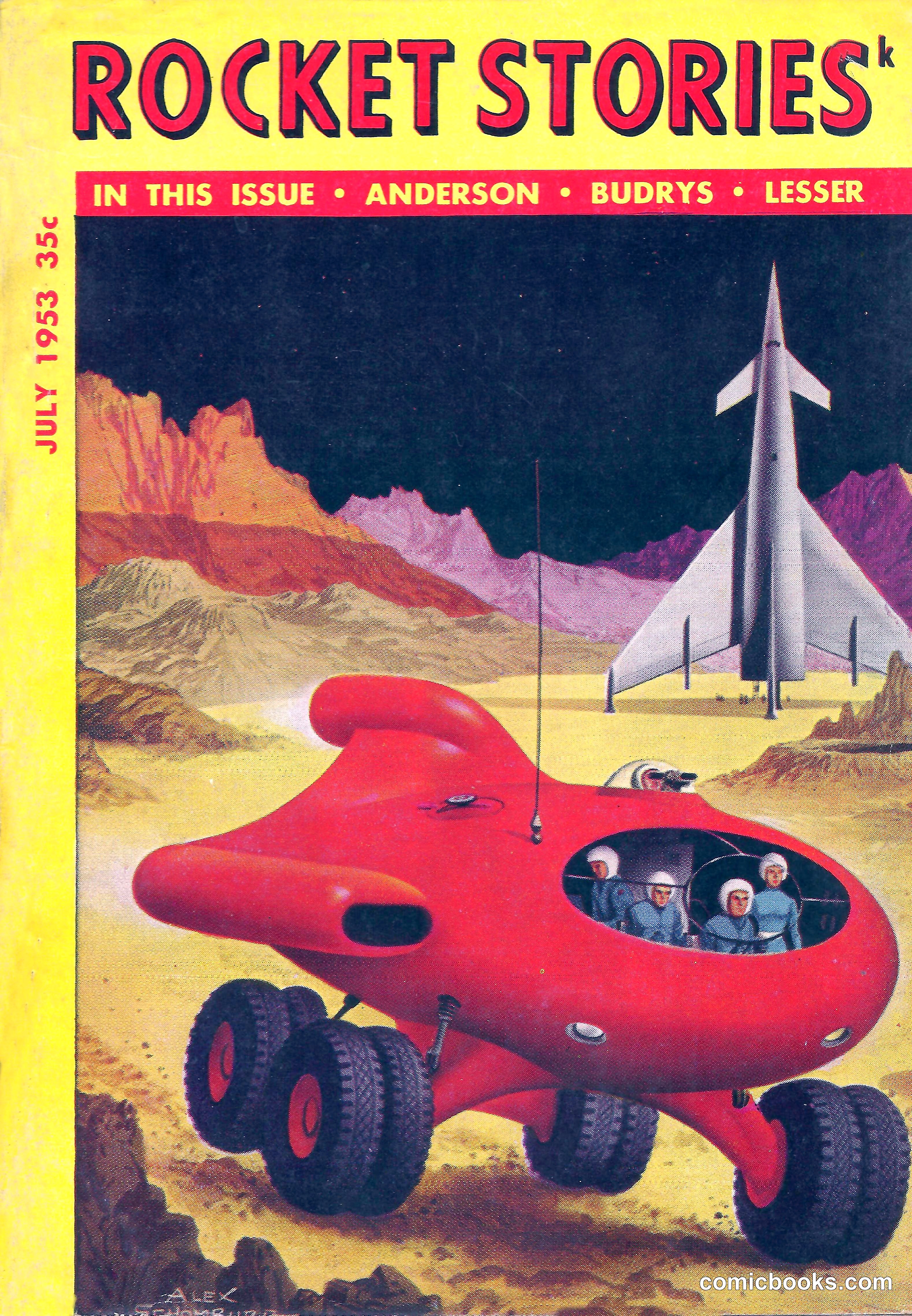 Rocket Stories, July 1953
