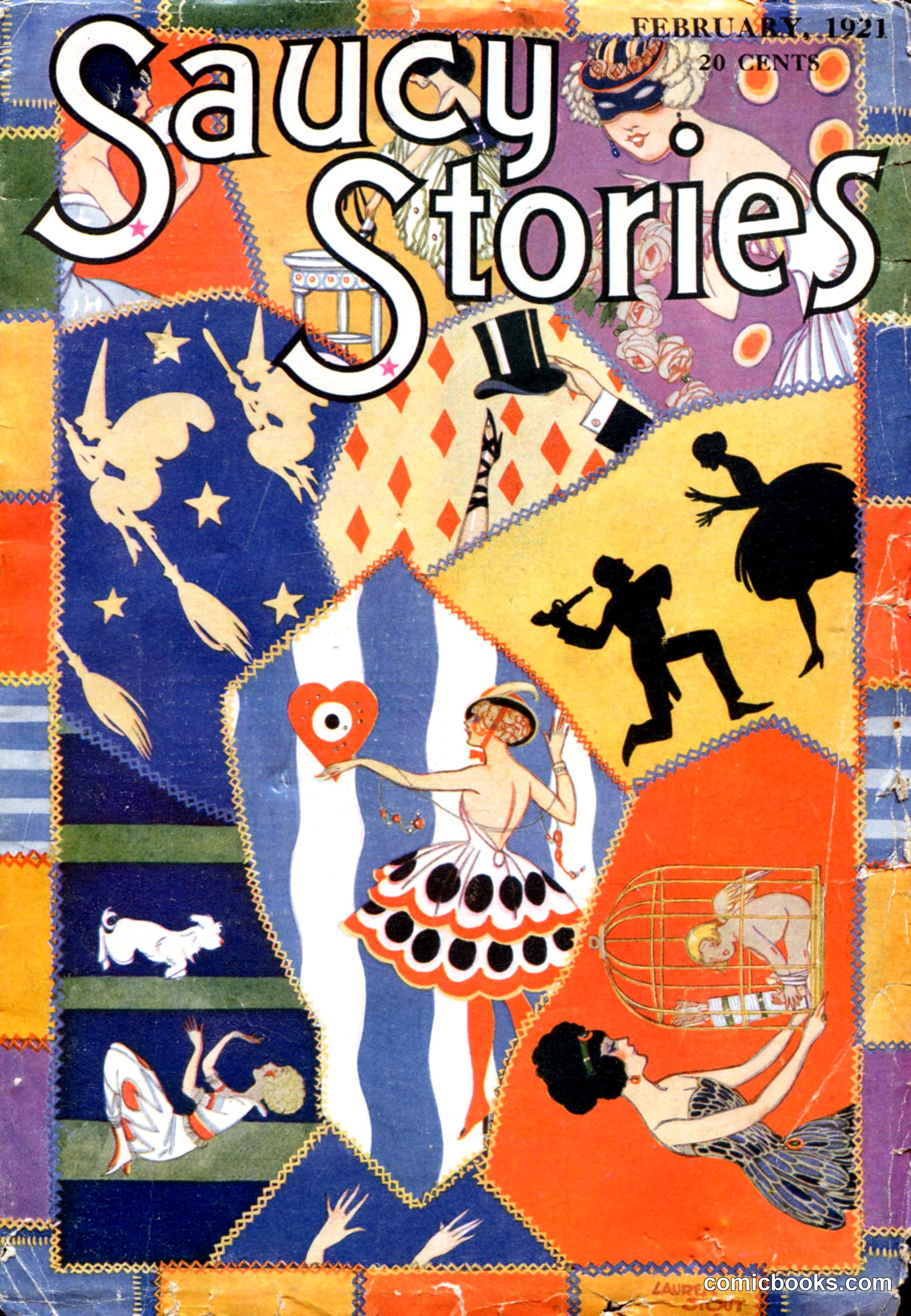 Saucy Stories, February 1921