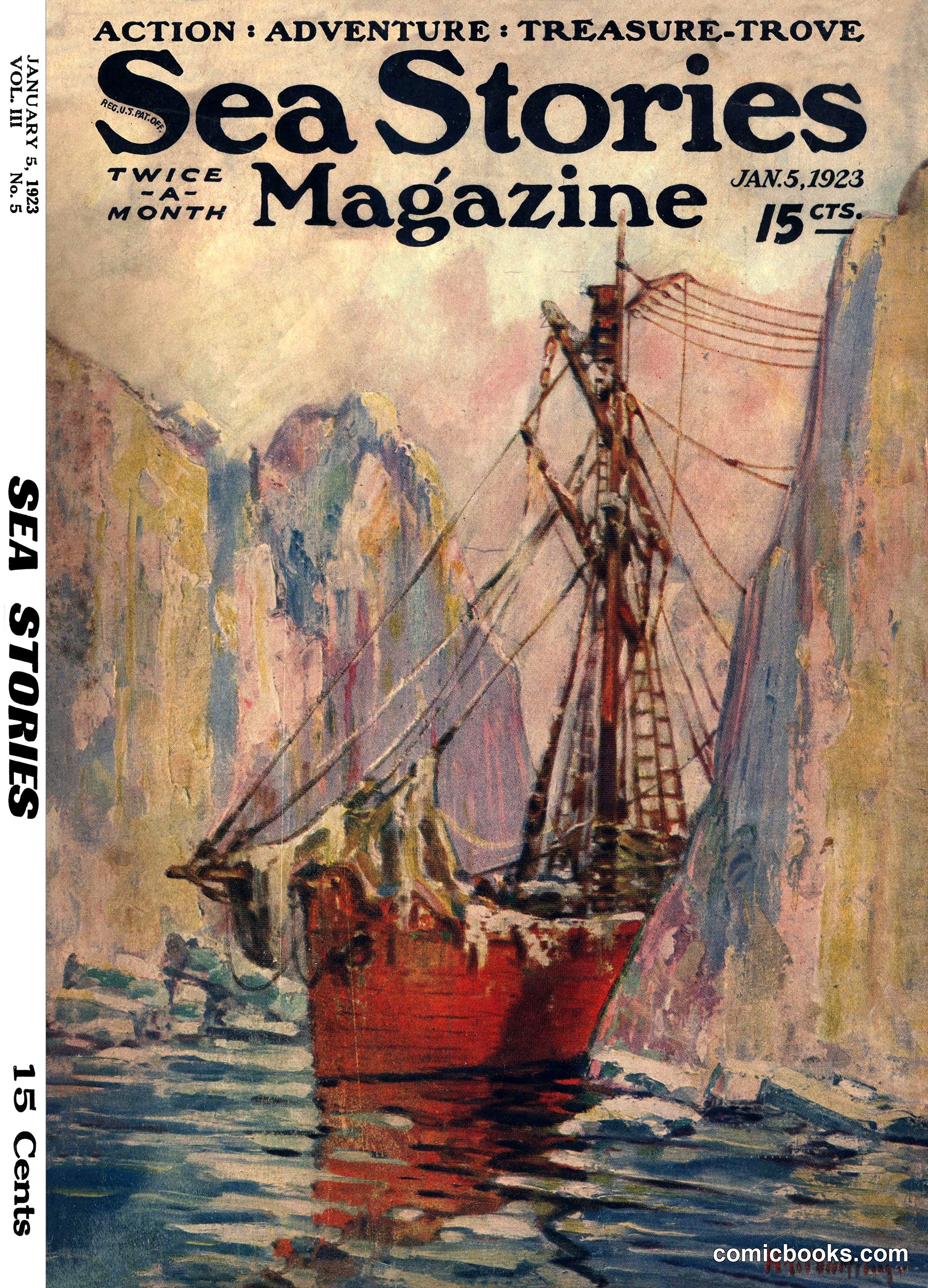 Sea Stories Magazine, January 5, 1923
