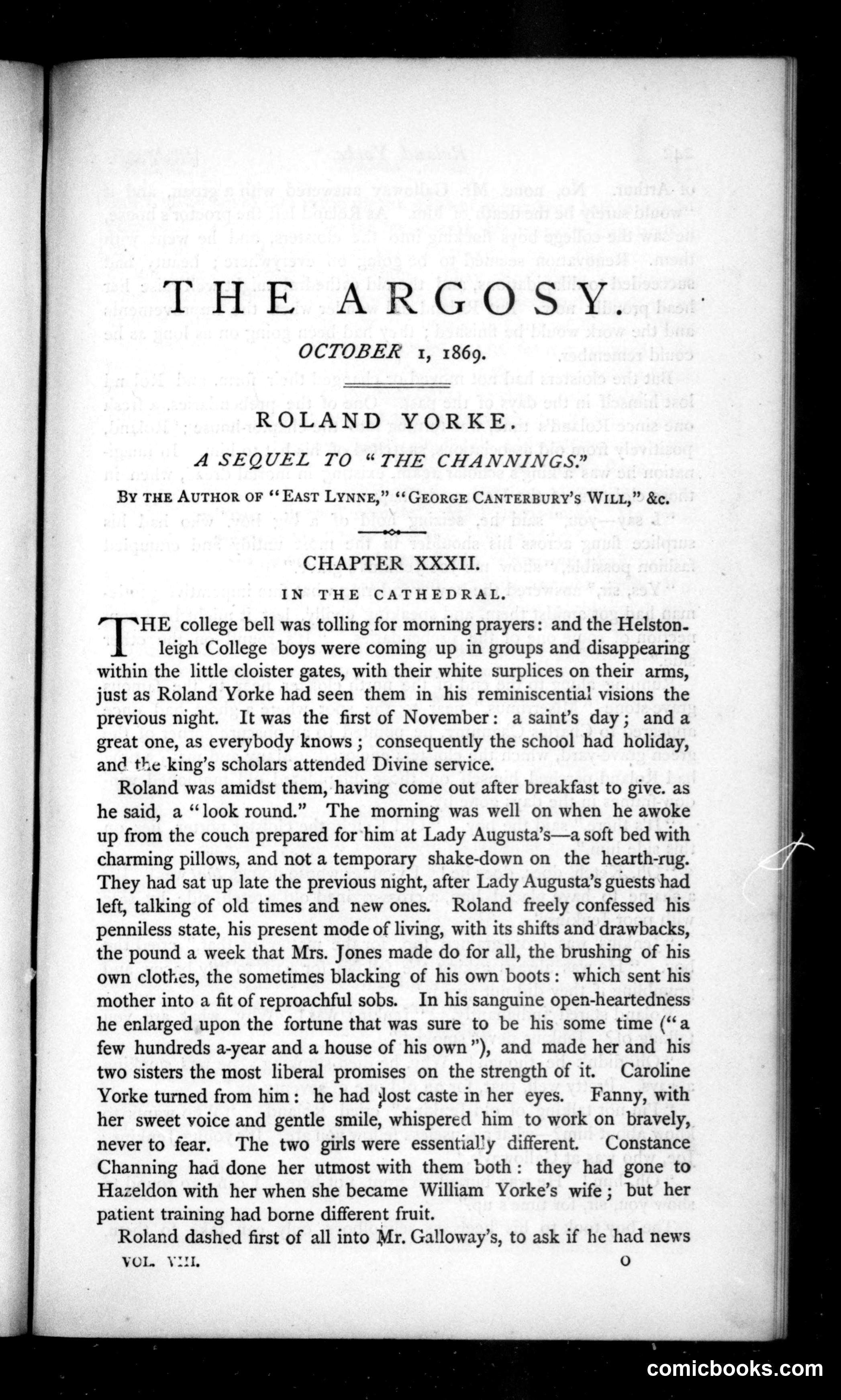 The Argosy, Vol. 8