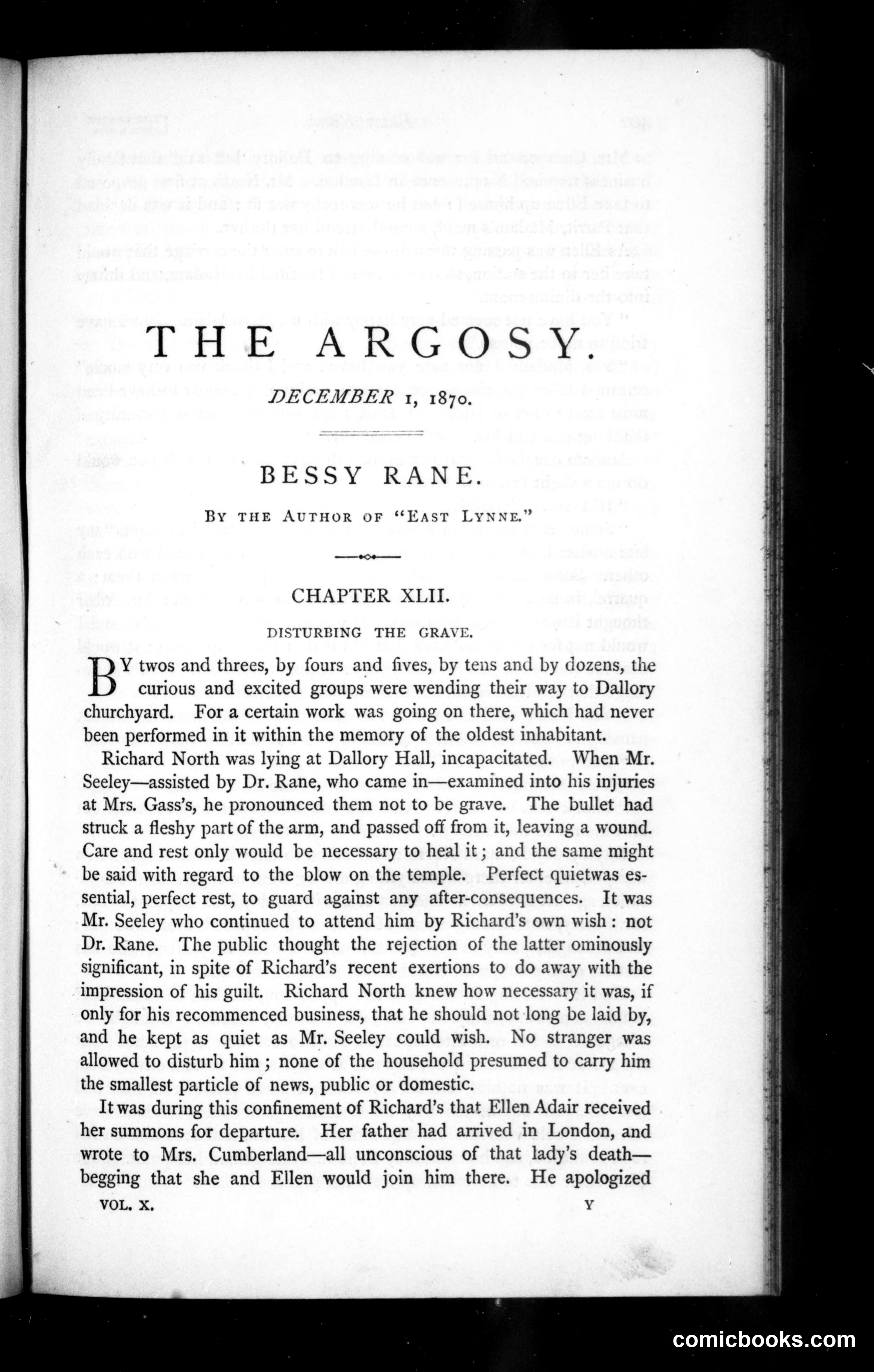 The Argosy, Vol. 10