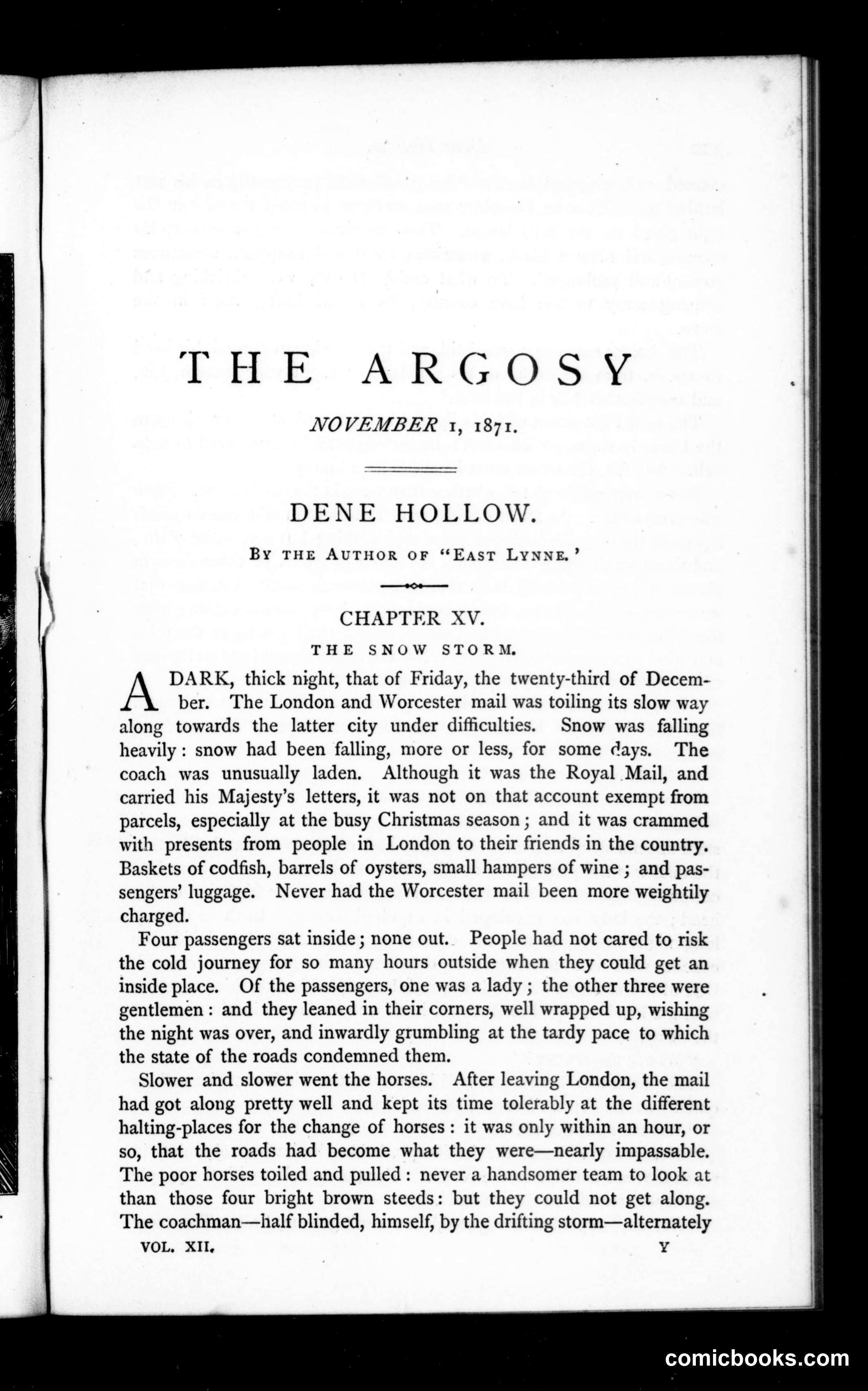 The Argosy, Vol. 12