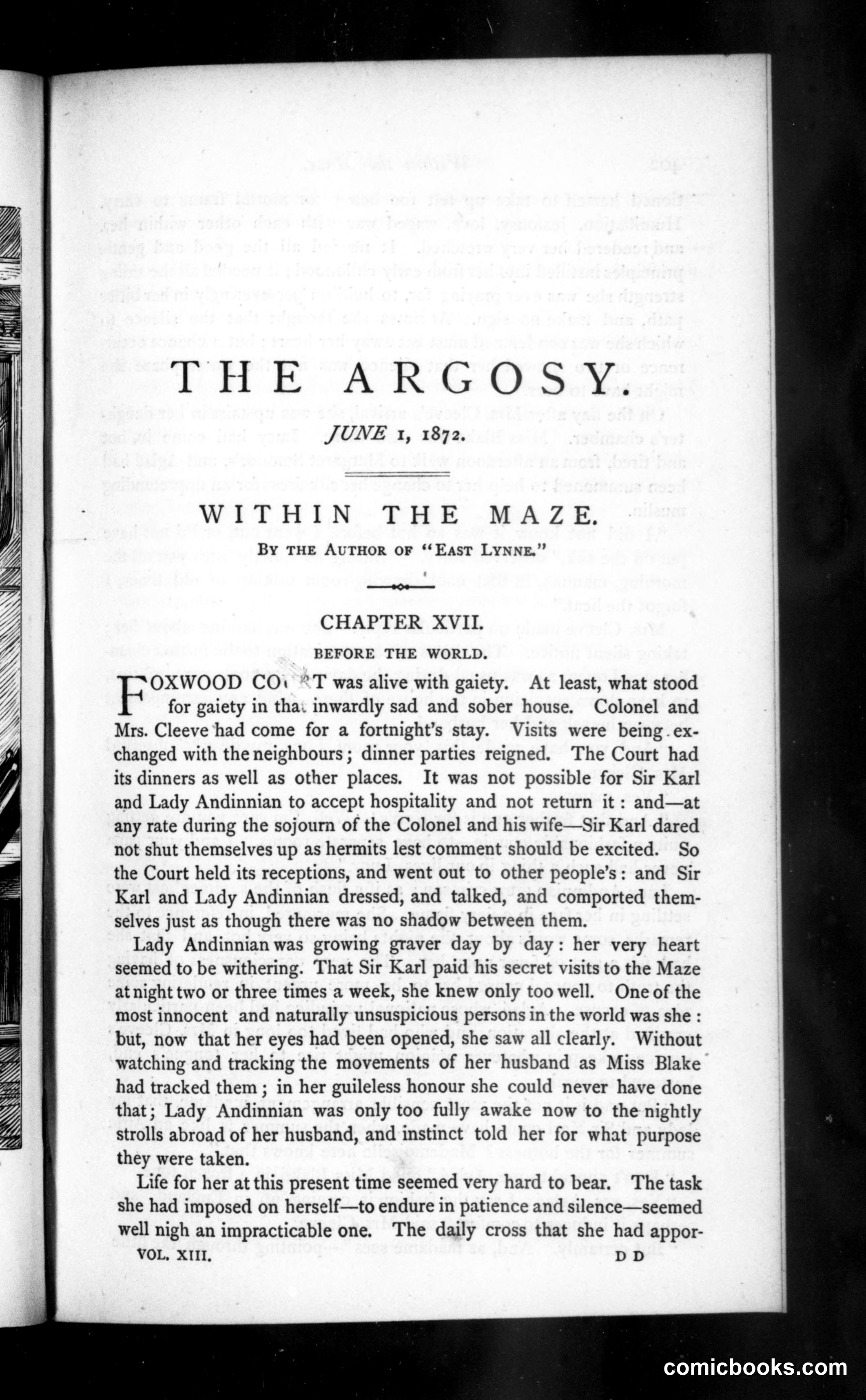 The Argosy, Vol. 13