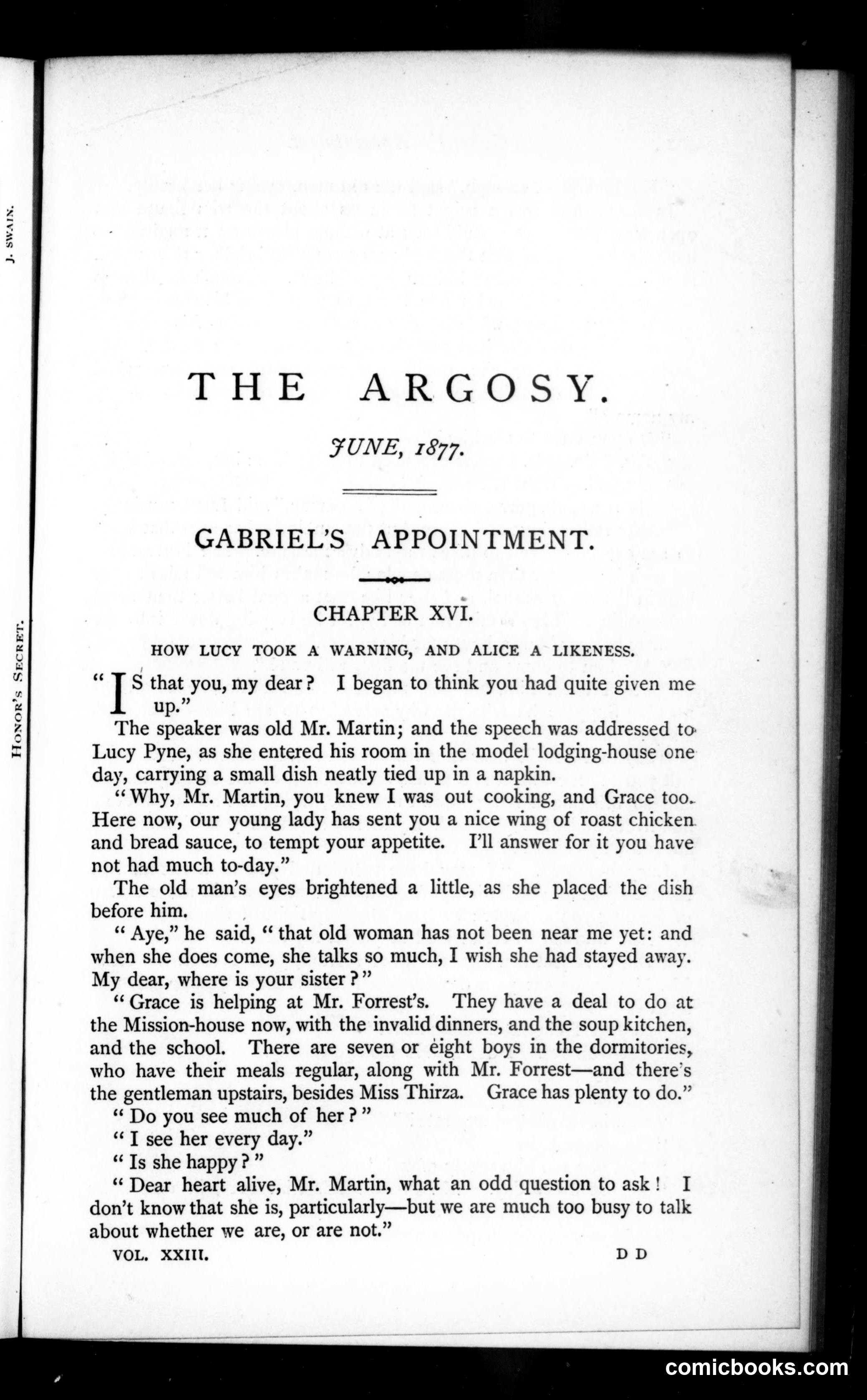 The Argosy, Vol. XXIII