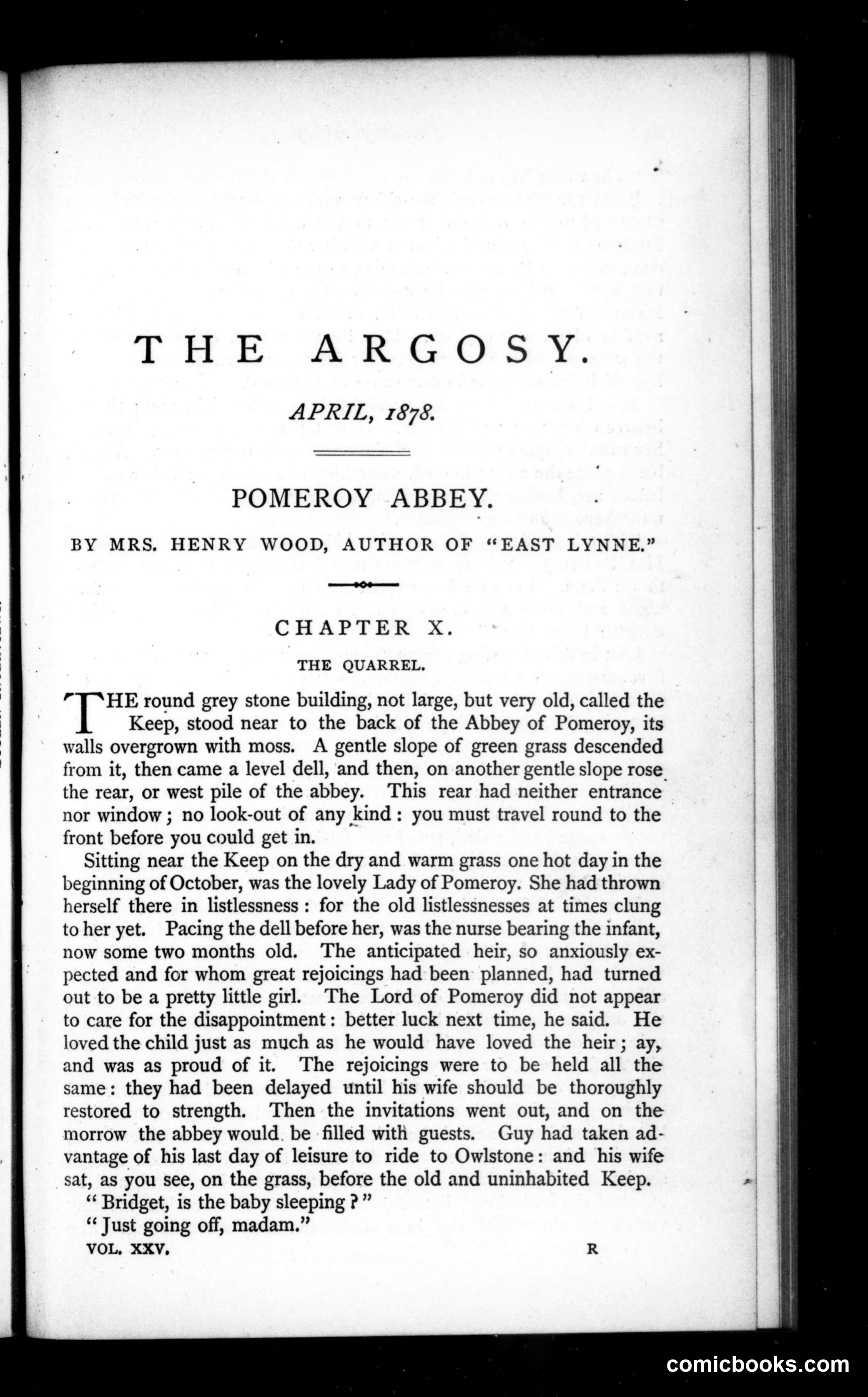 The Argosy, Vol. XXV