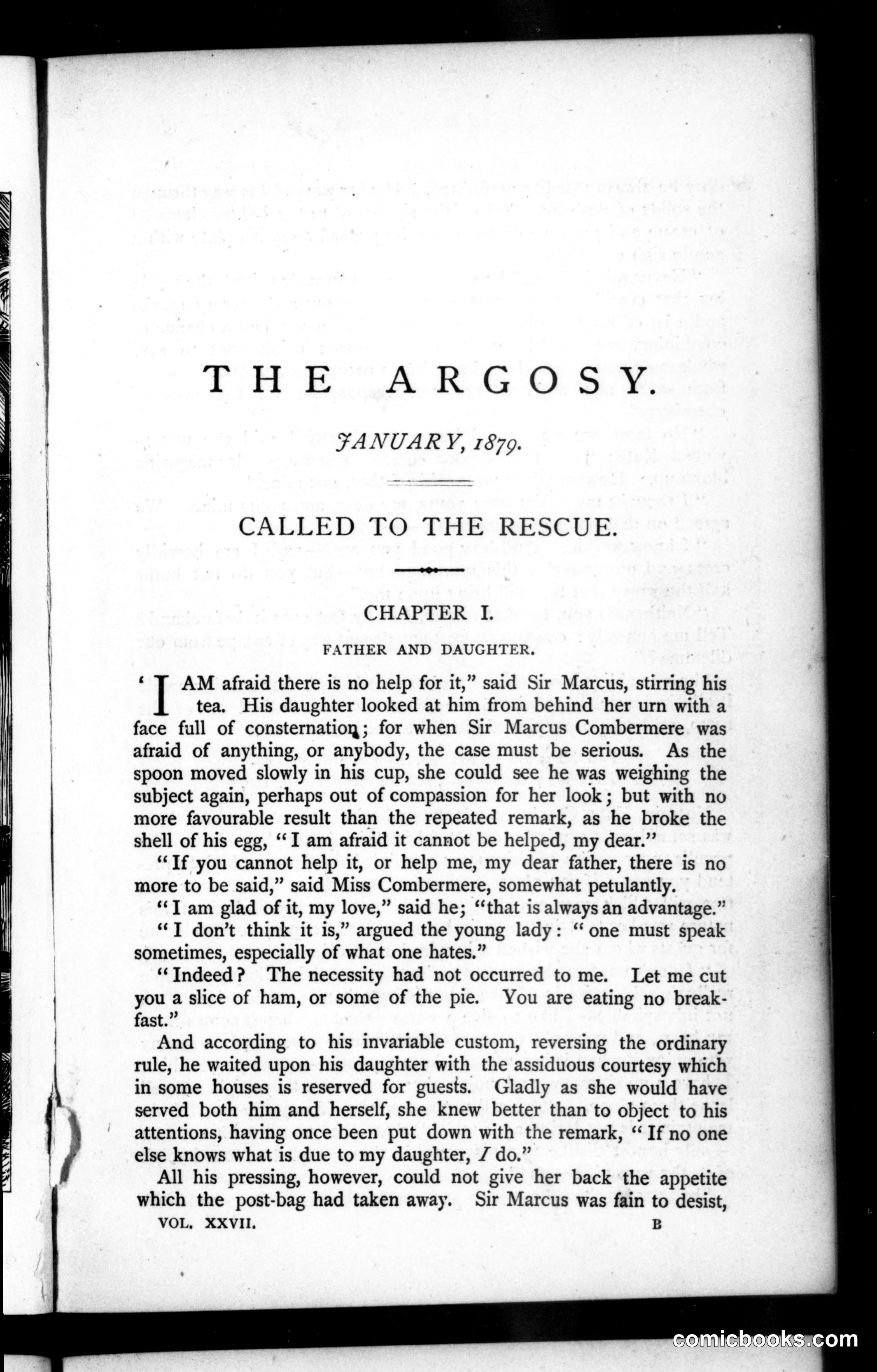 The Argosy, Vol. 27