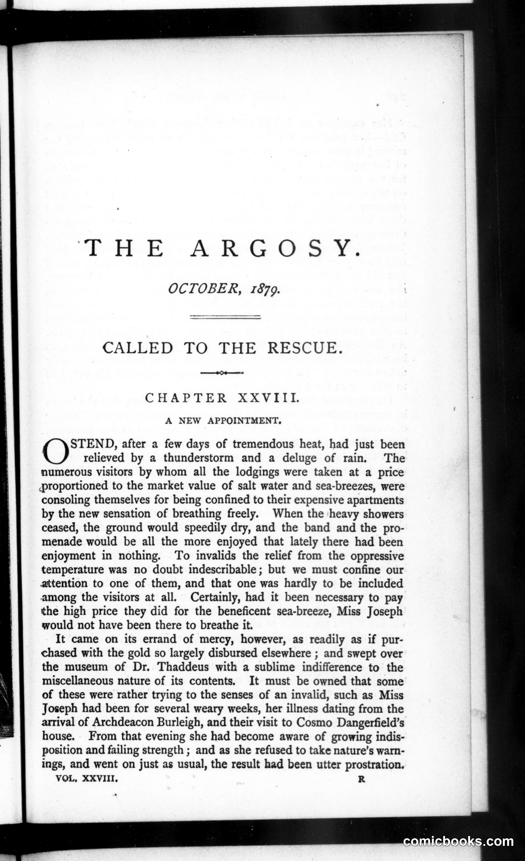 The Argosy, Vol. 28