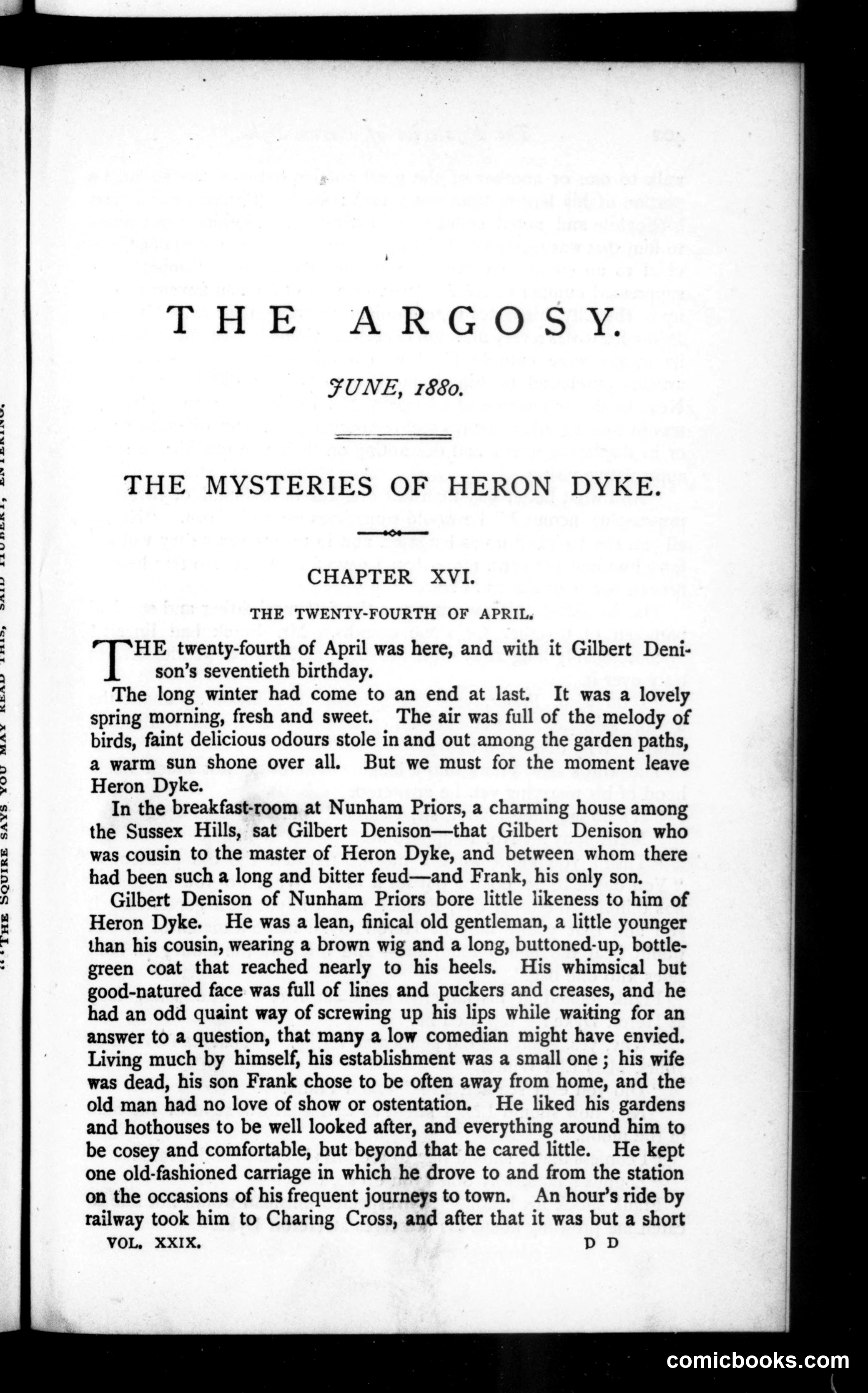 The Argosy, Vol. 29