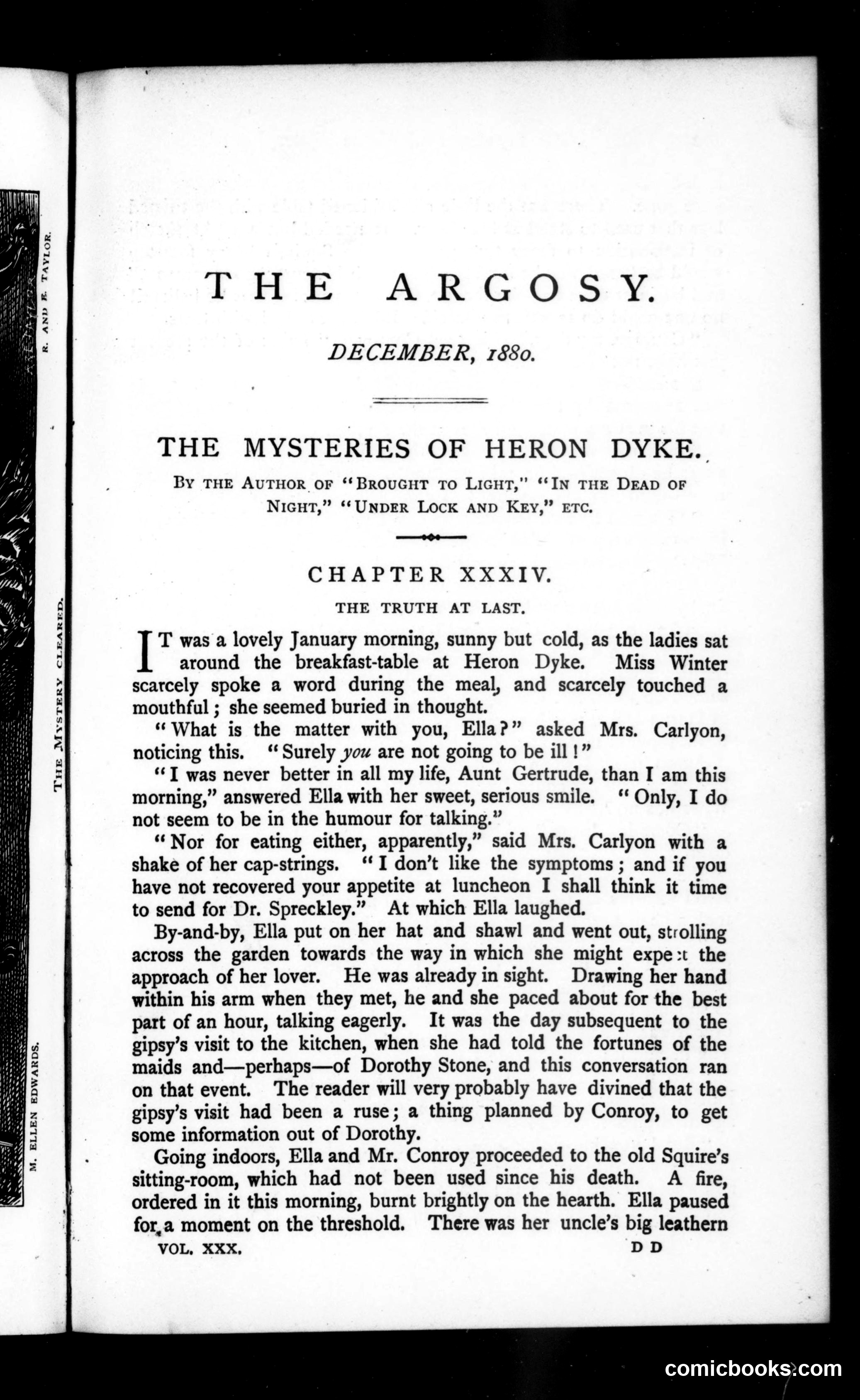 The Argosy, Vol. 30