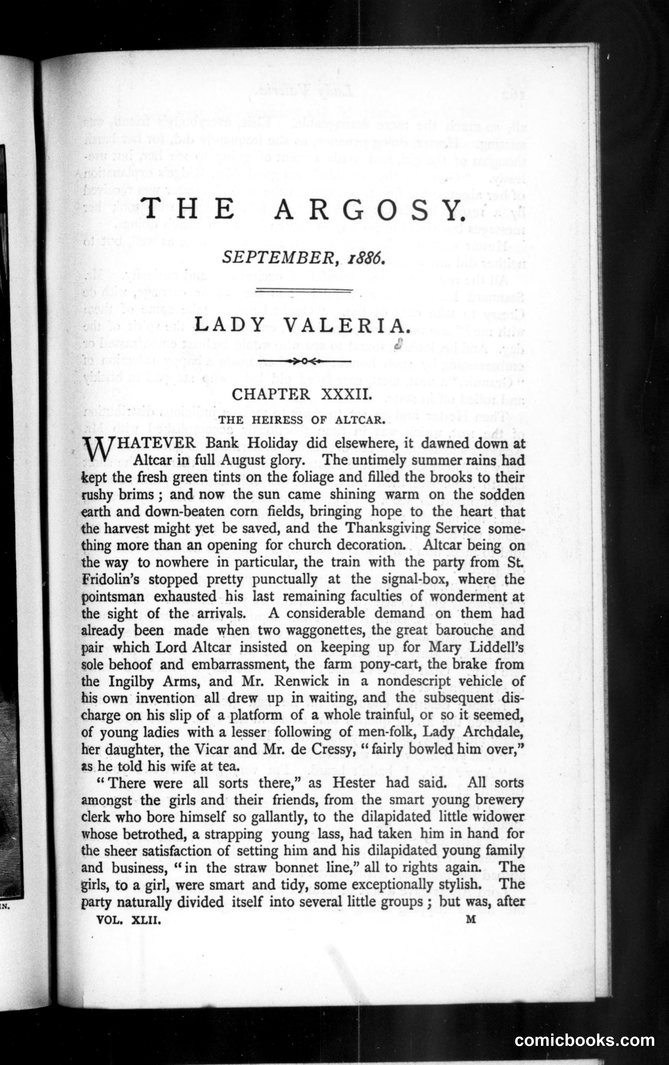The Argosy, Vol. 42
