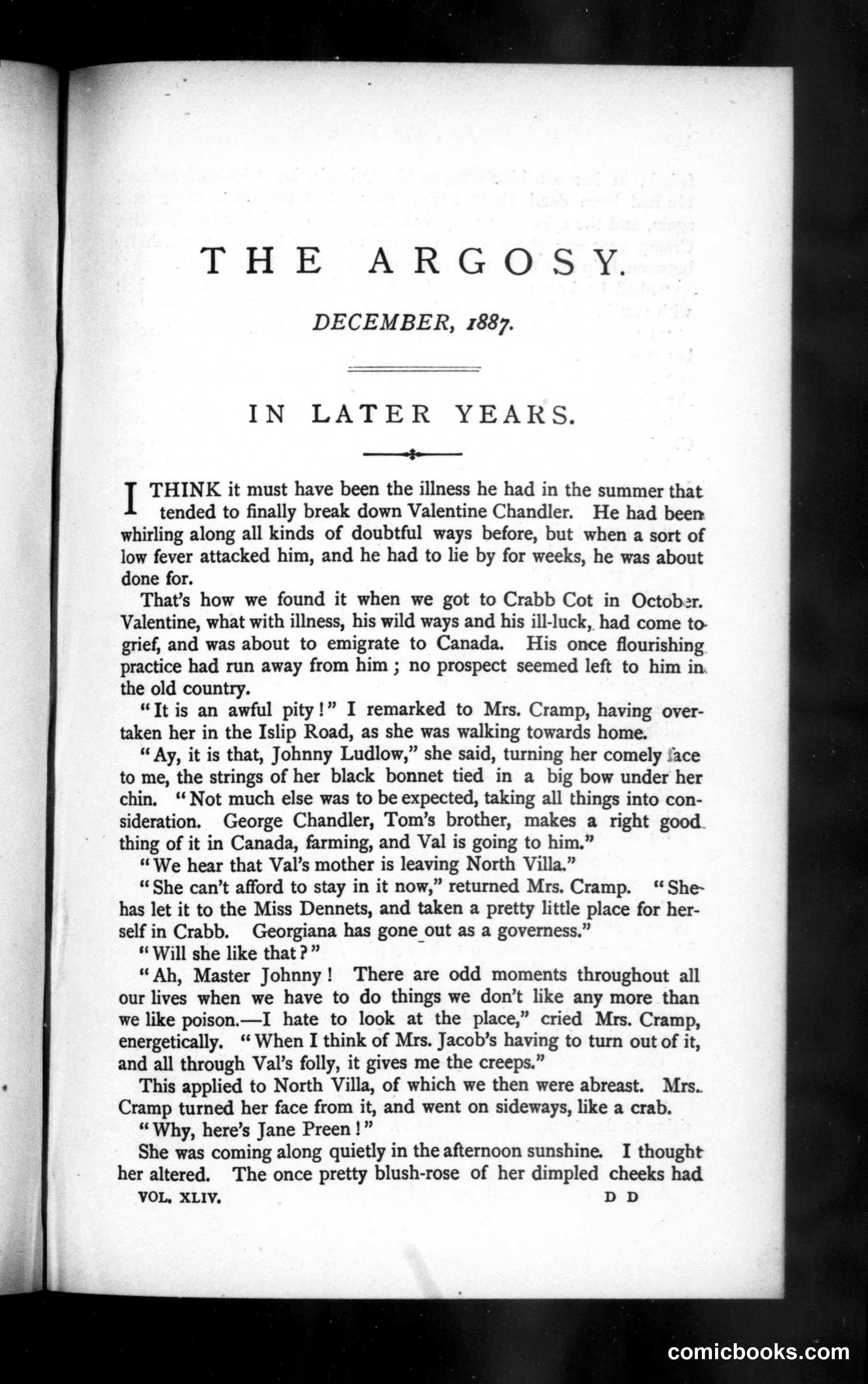 The Argosy, Vol. 44