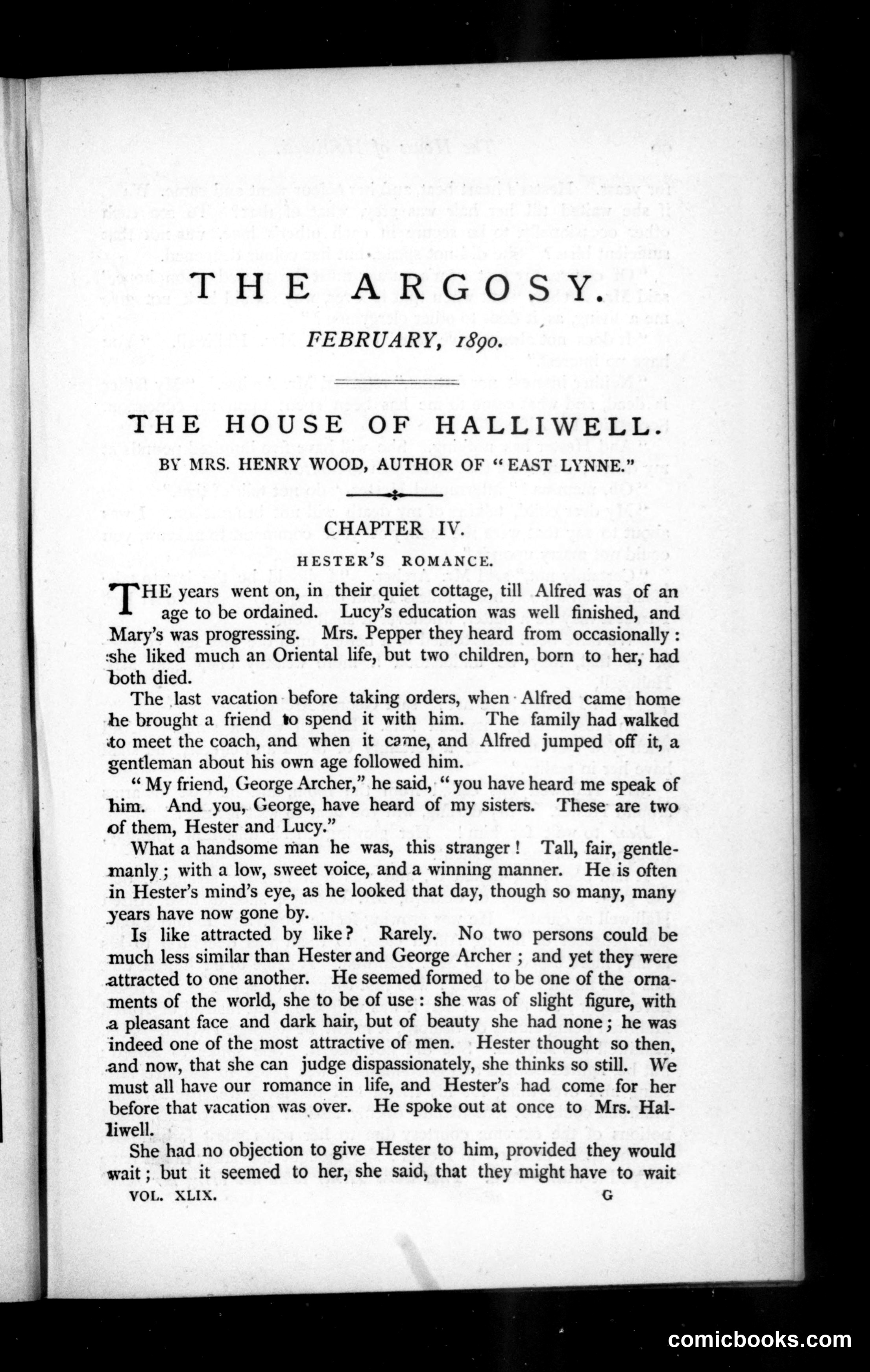 The Argosy, Vol. 49