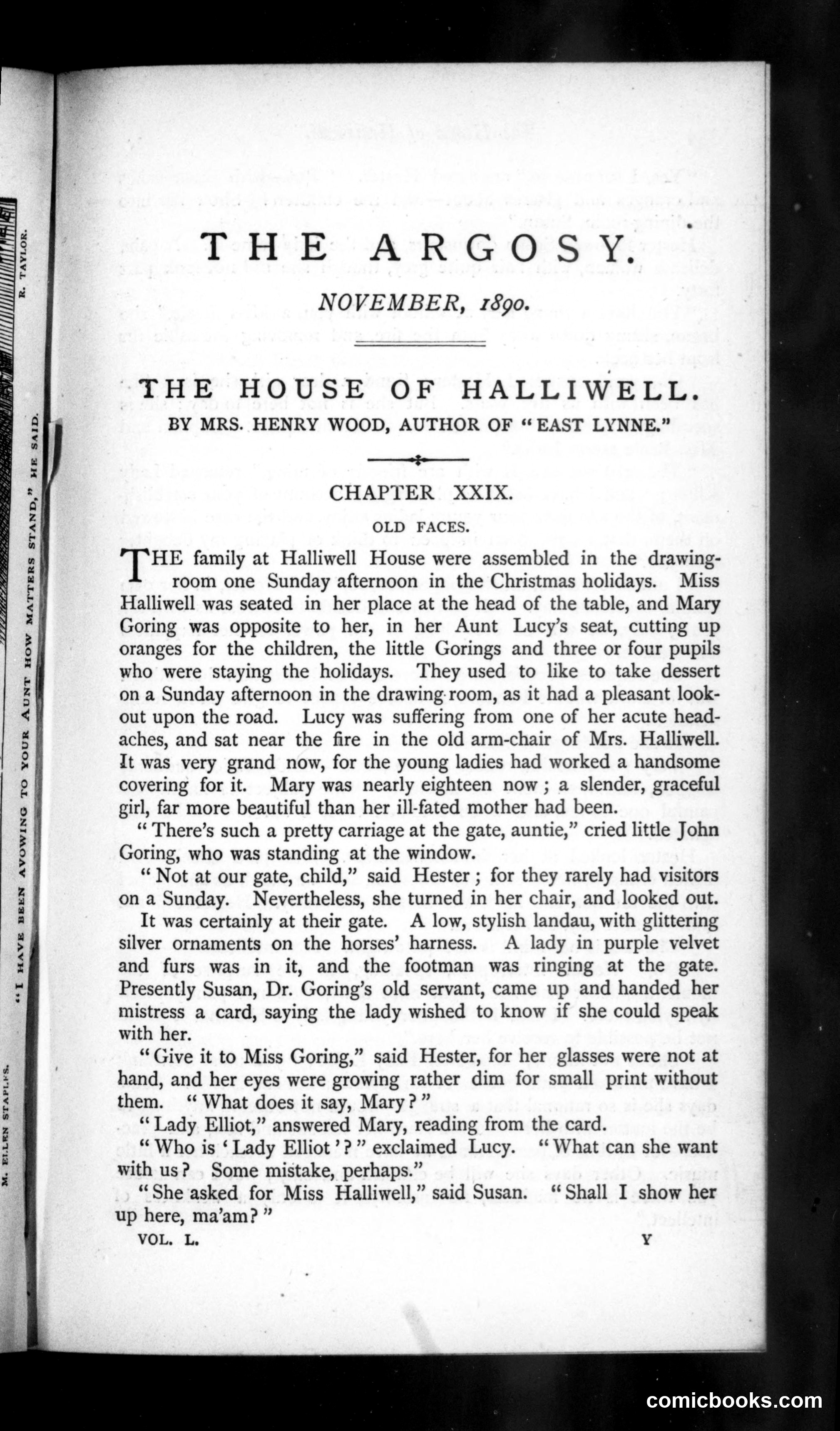 The Argosy, Vol. 50