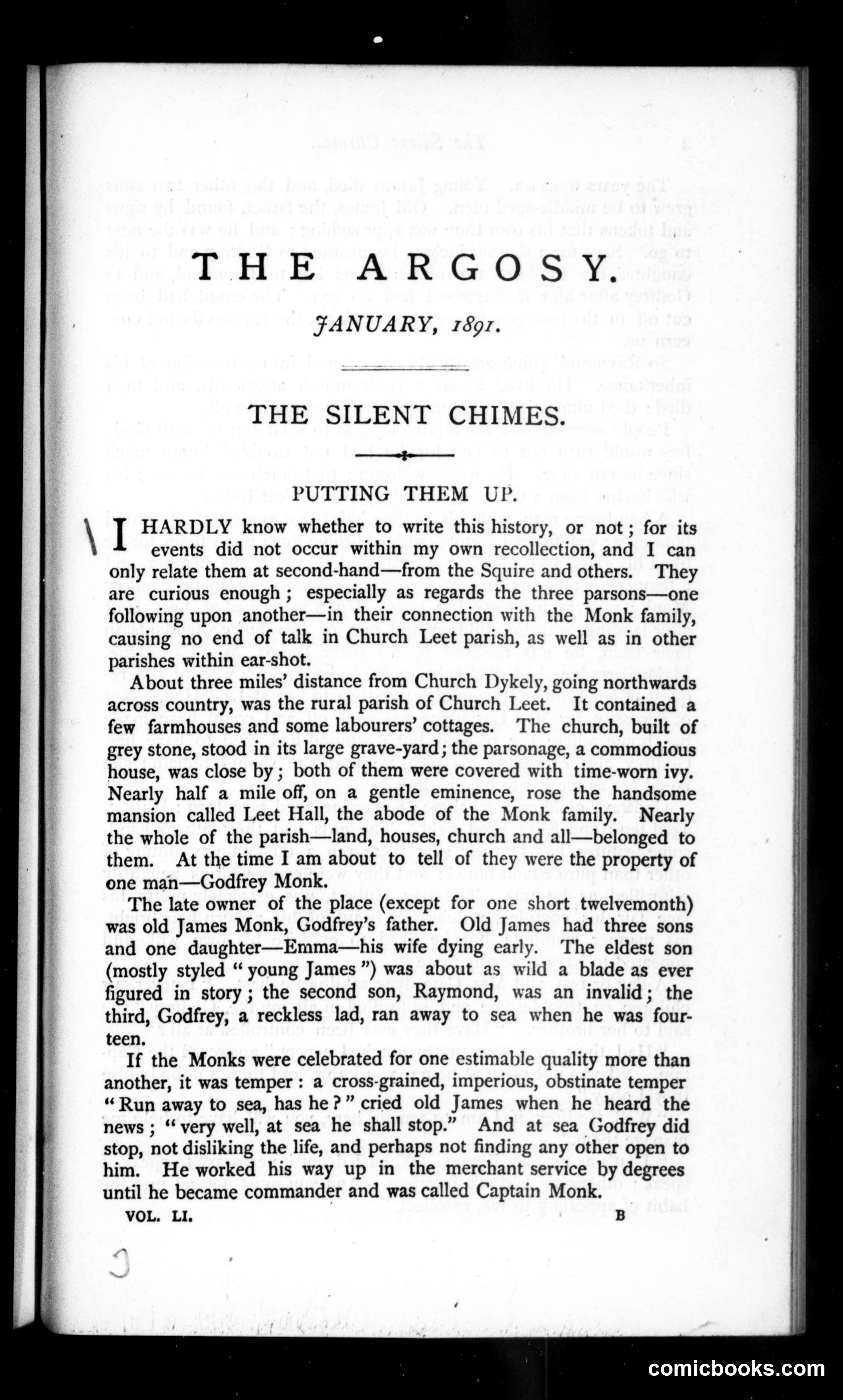 The Argosy, Vol. 51