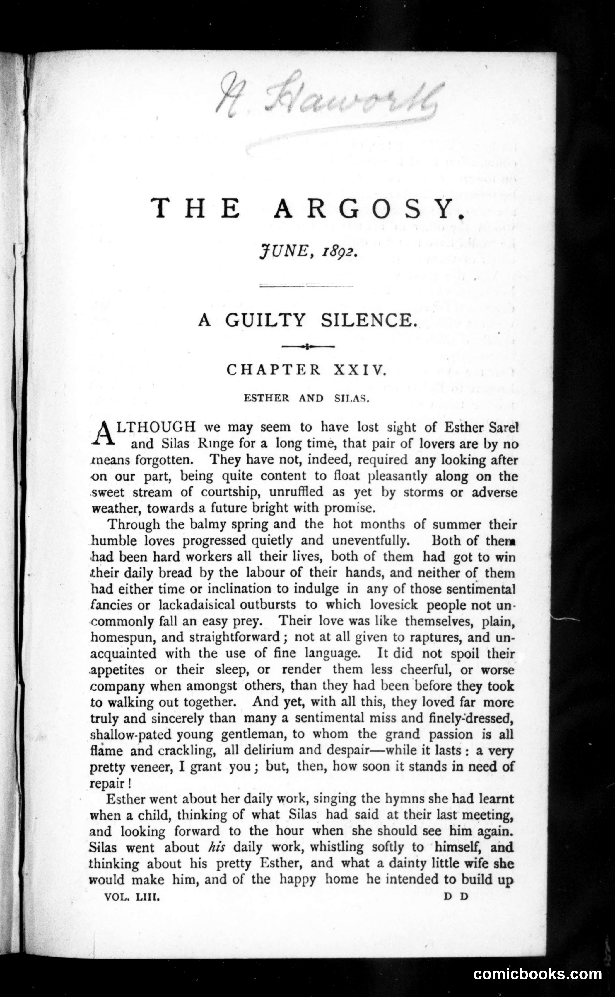 The Argosy, Vol. 53