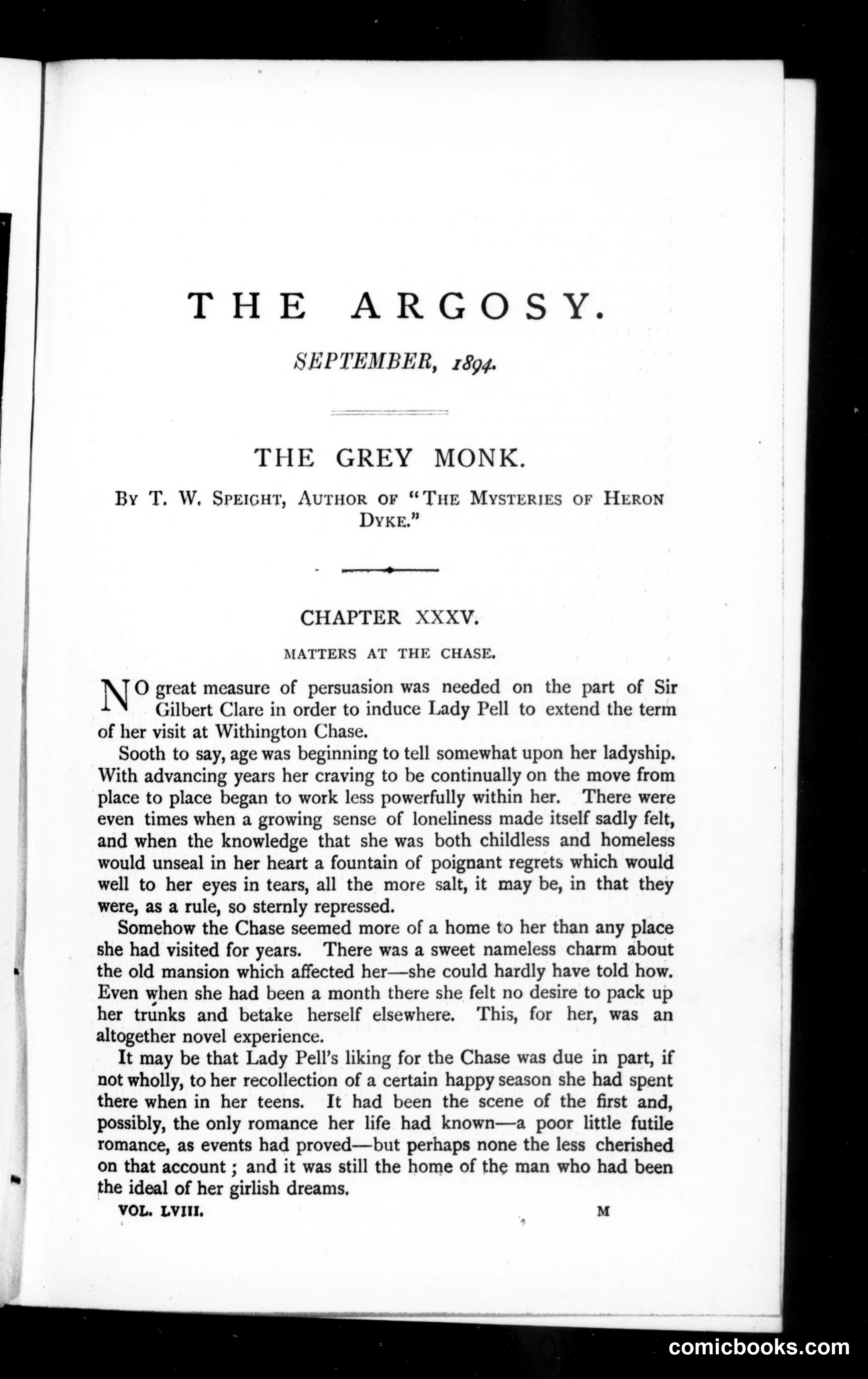 The Argosy, Vol. 58
