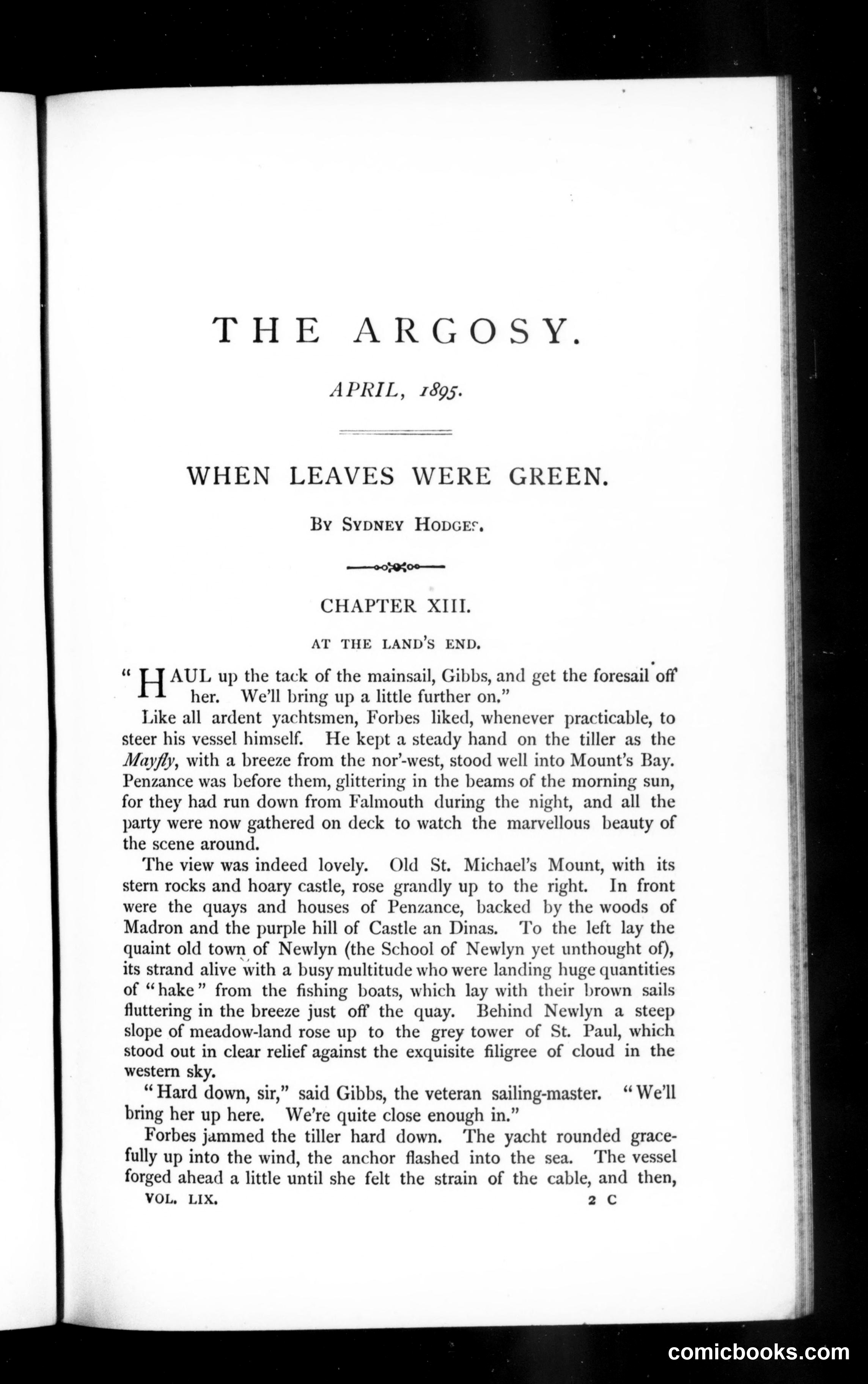 The Argosy, Vol. 59