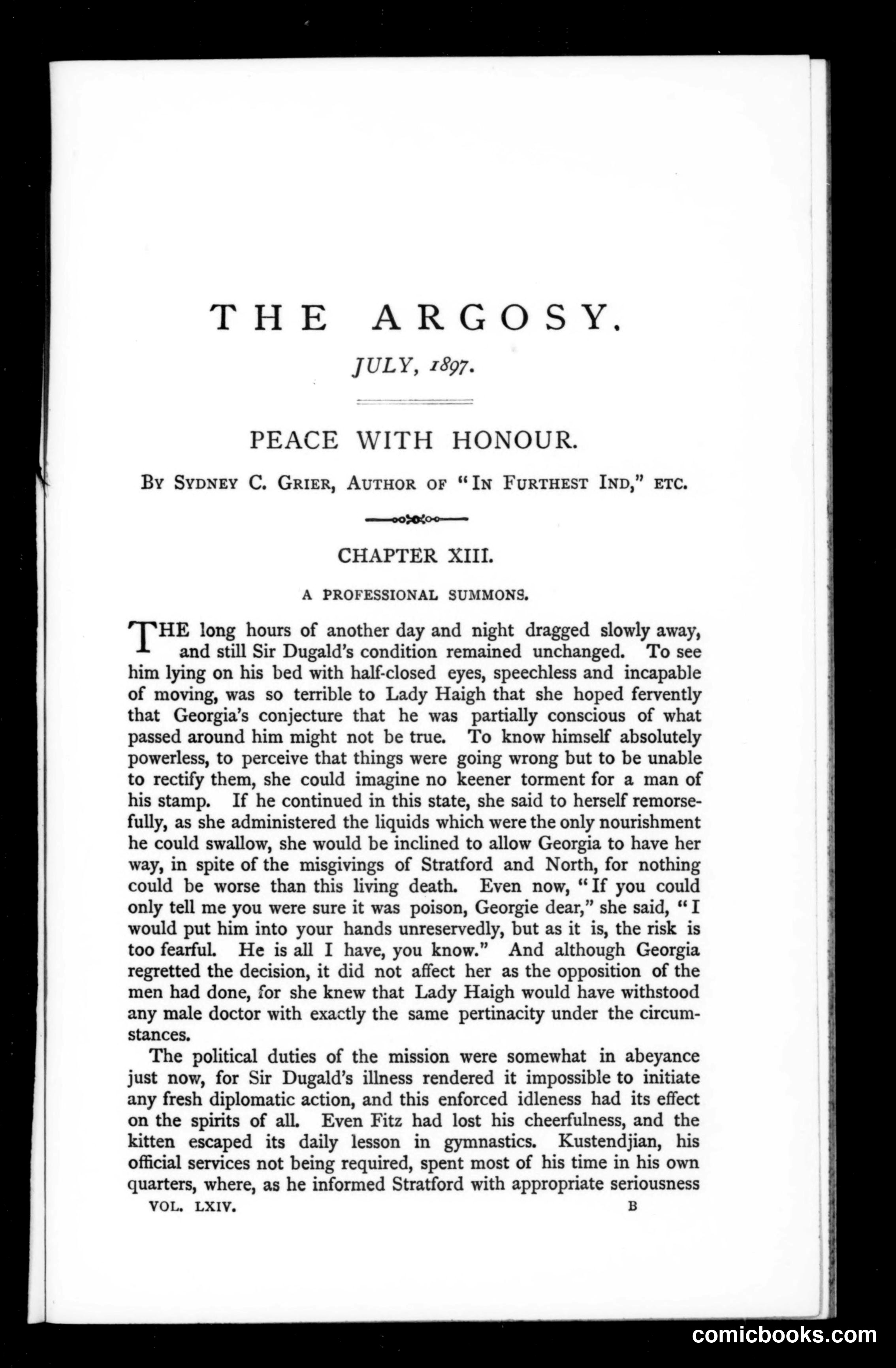 The Argosy, Vol. 64