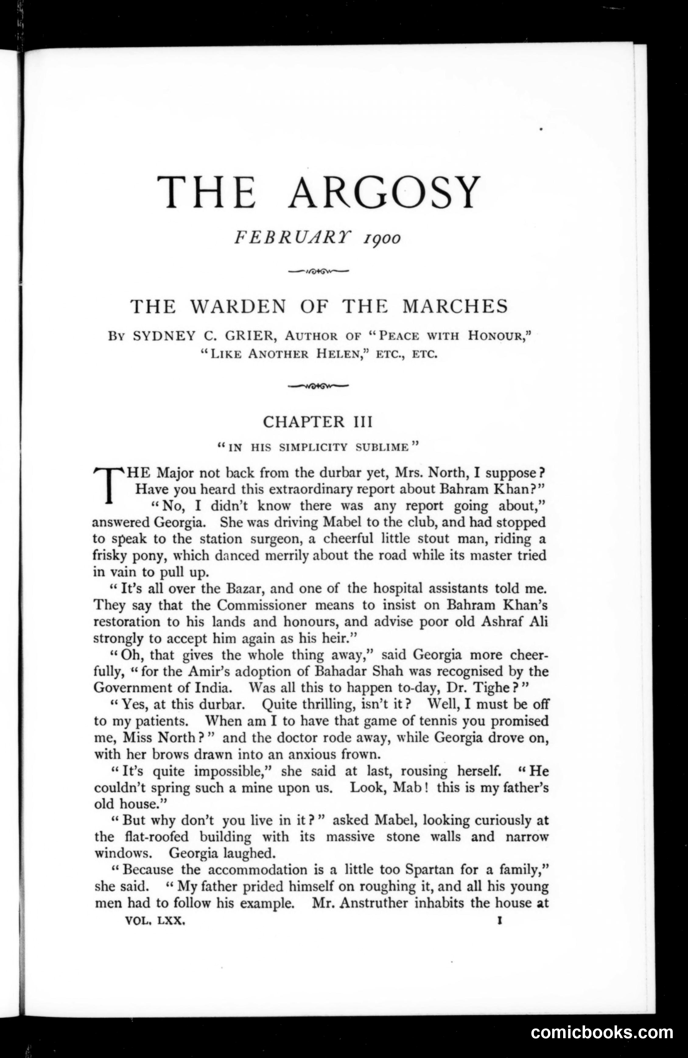 The Argosy, February 1900