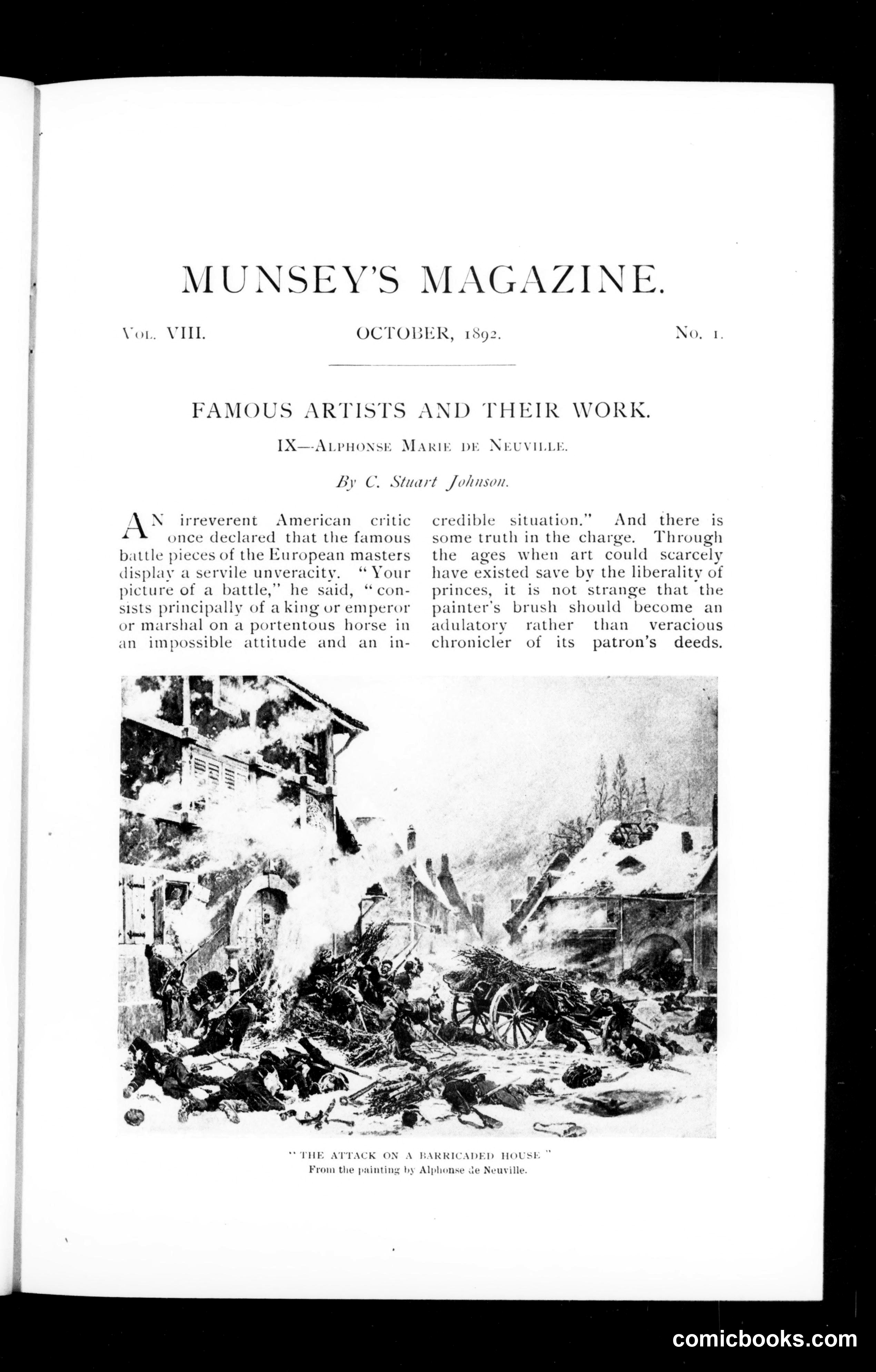 Munsey's Magazine, October 1892