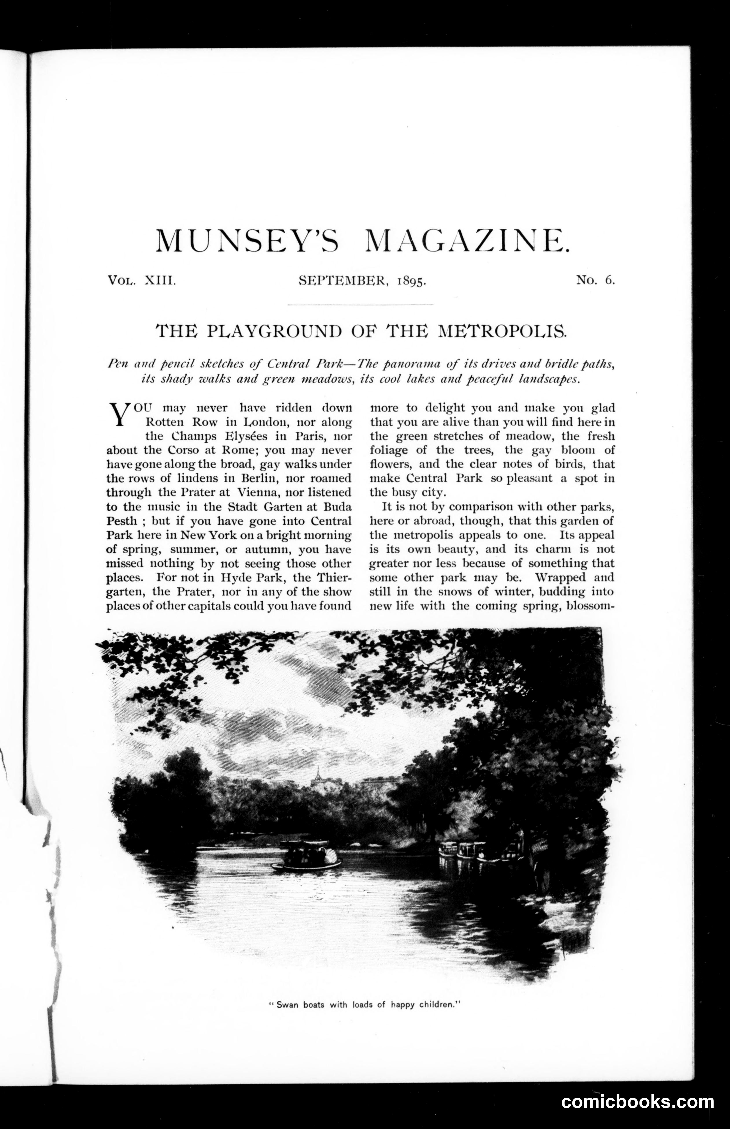Munsey's Magazine, September 1895