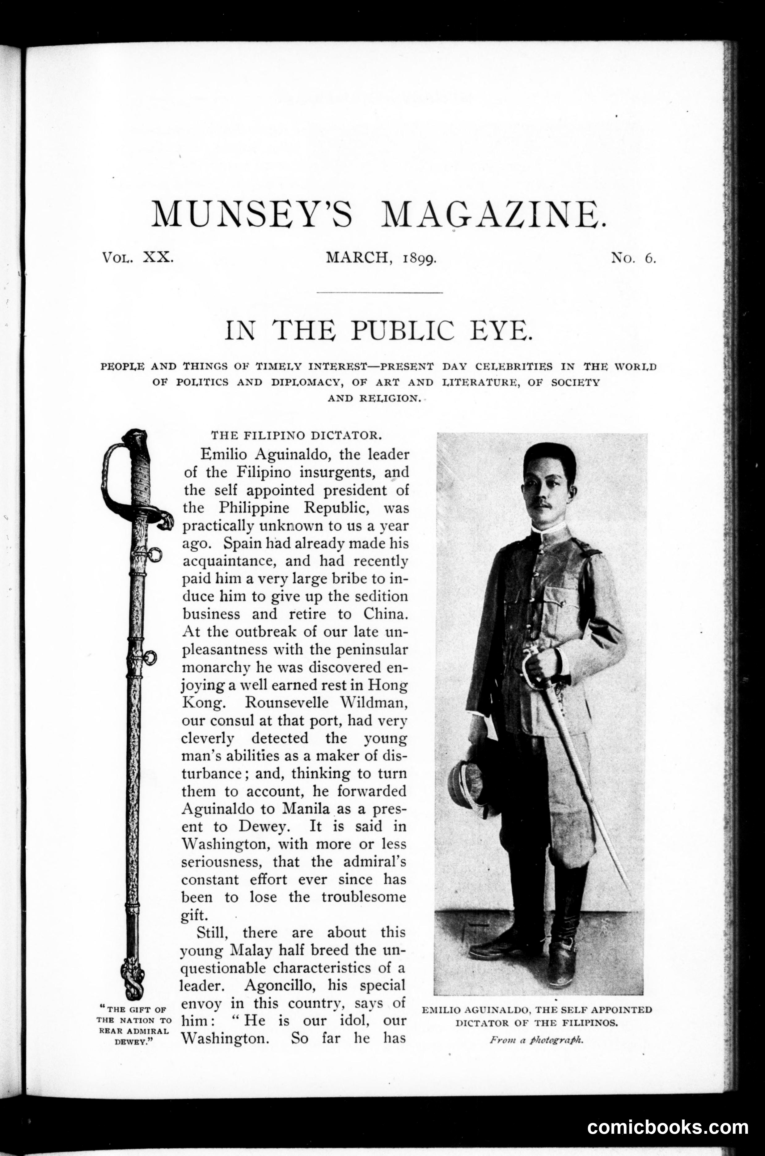 Munsey's Magazine, March 1899