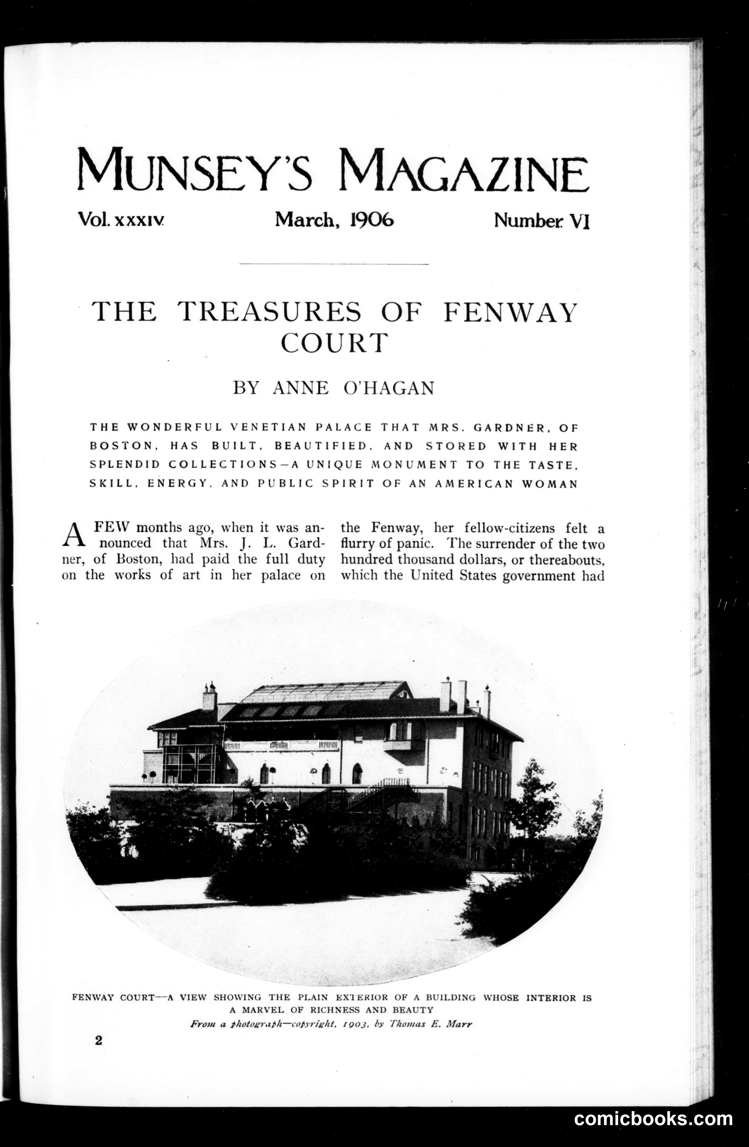 Munsey's Magazine, March 1906