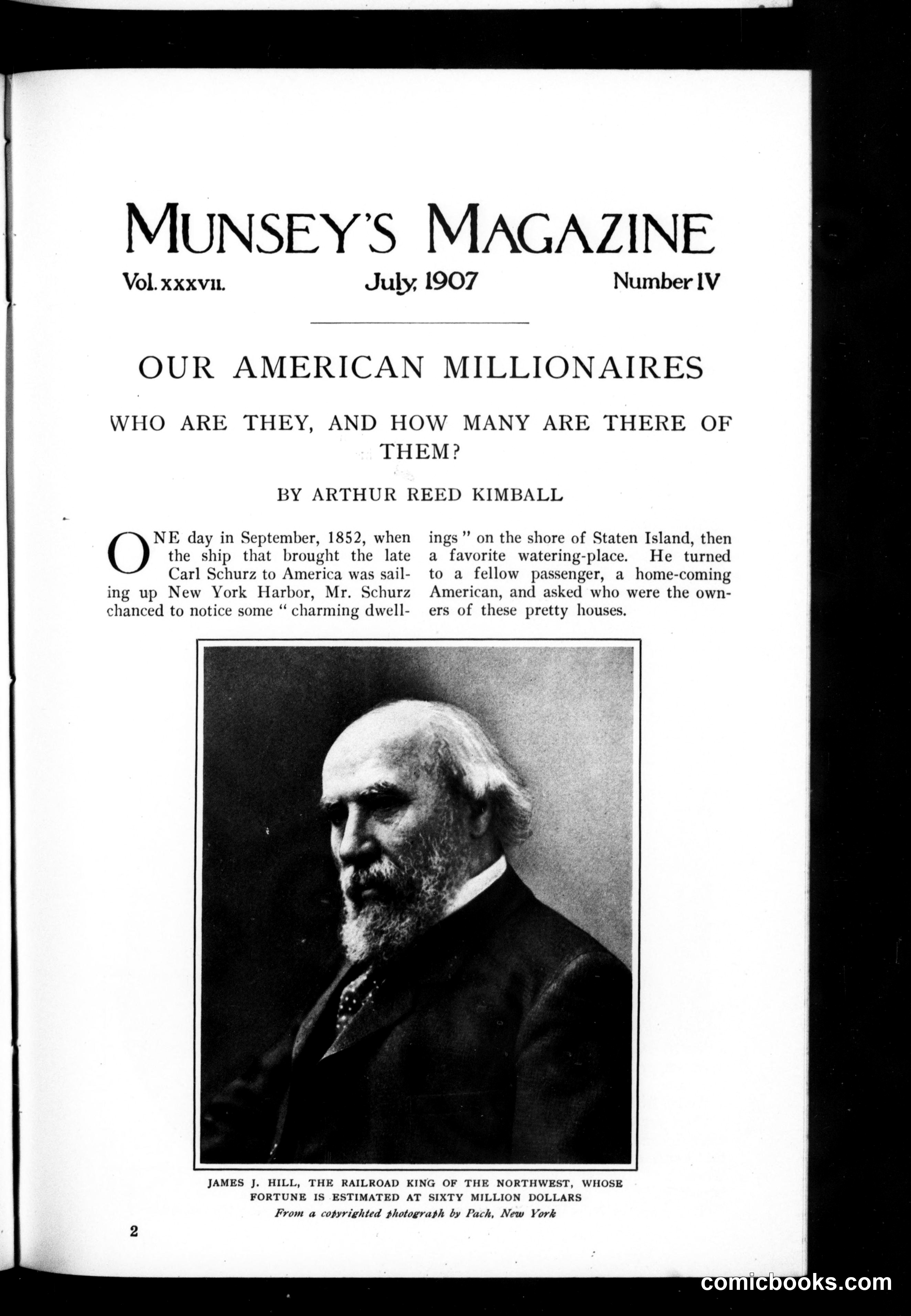 Munsey's Magazine, July 1907
