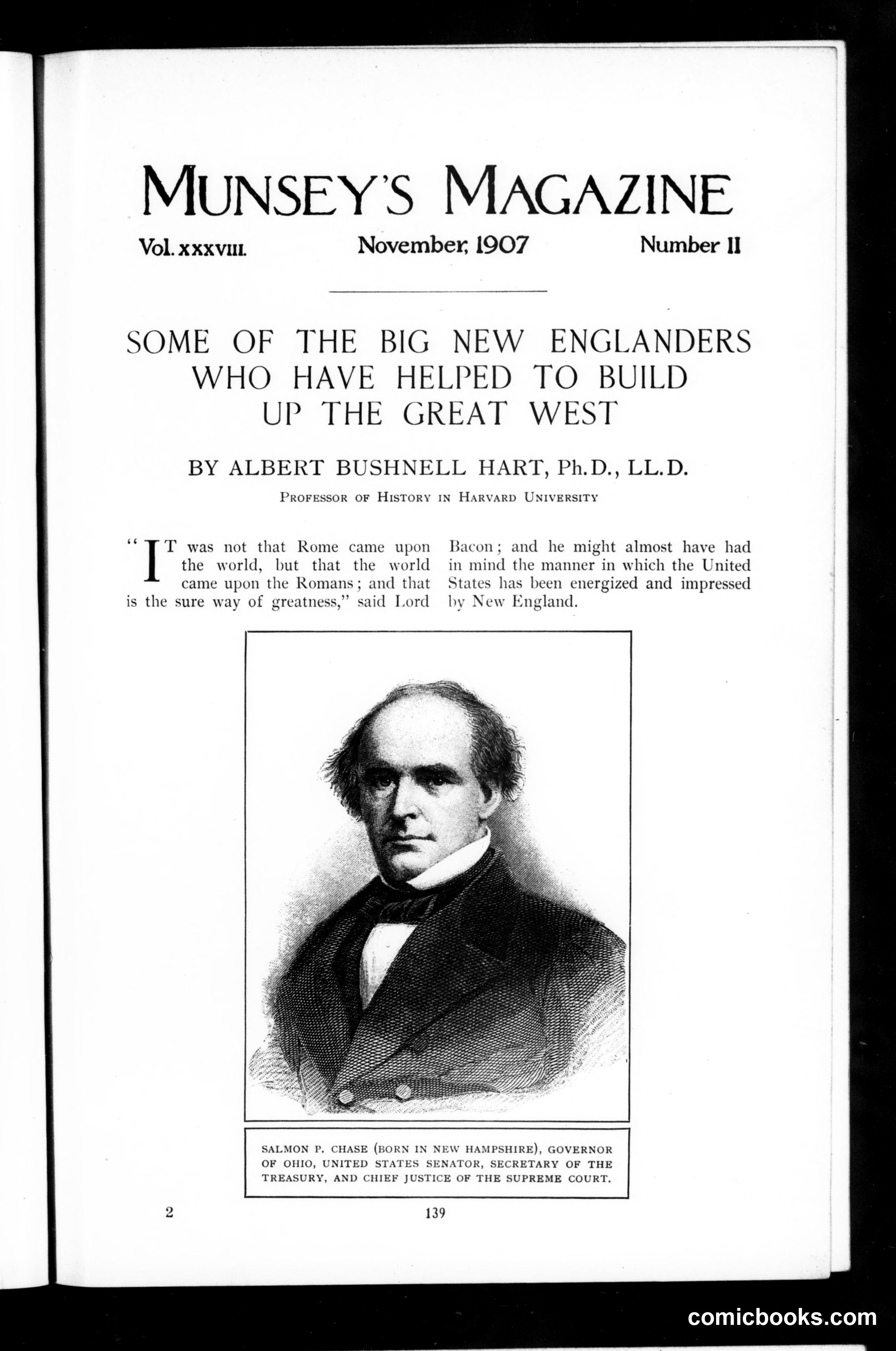 Munsey's Magazine, November 1907