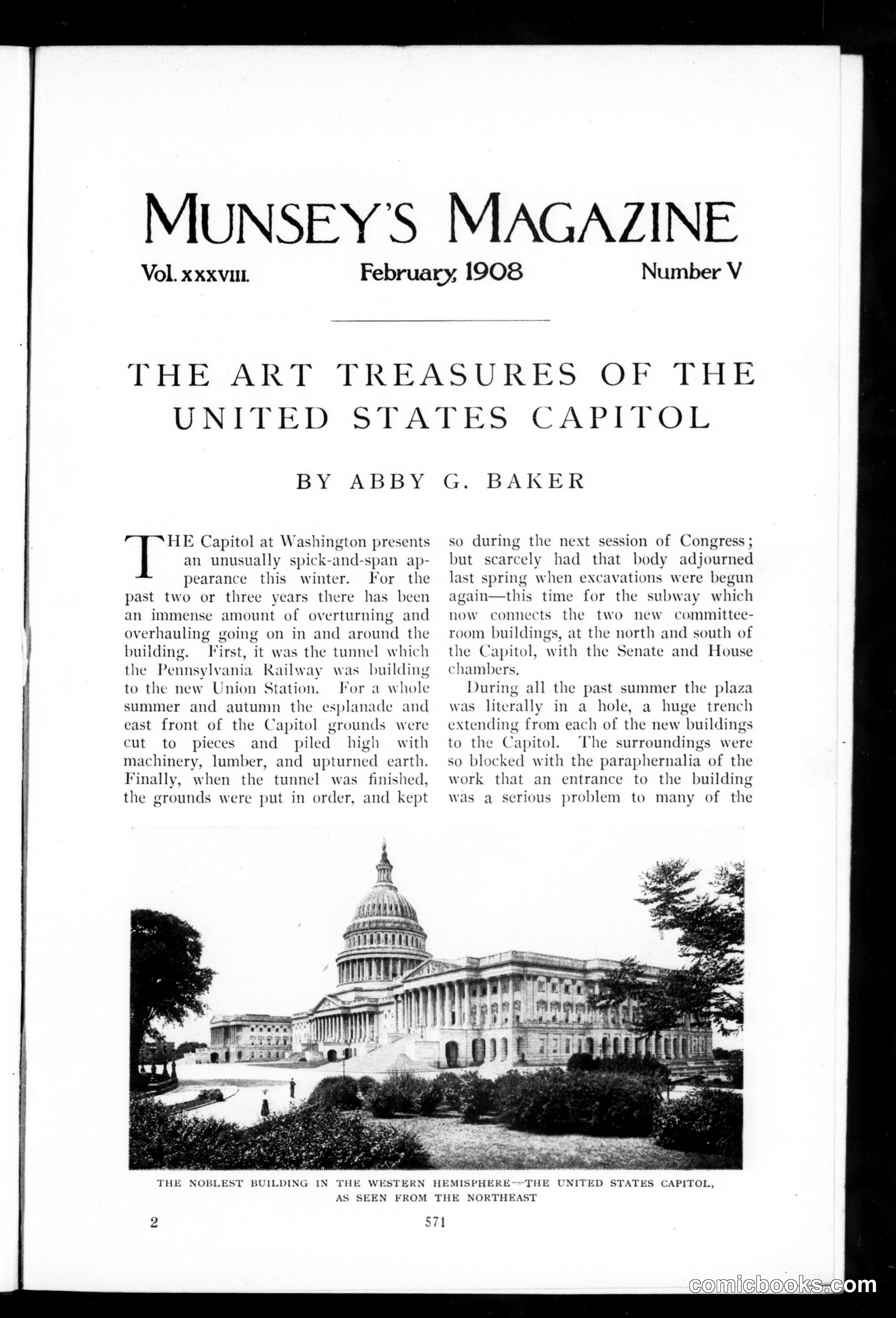 Munsey's Magazine, February 1908