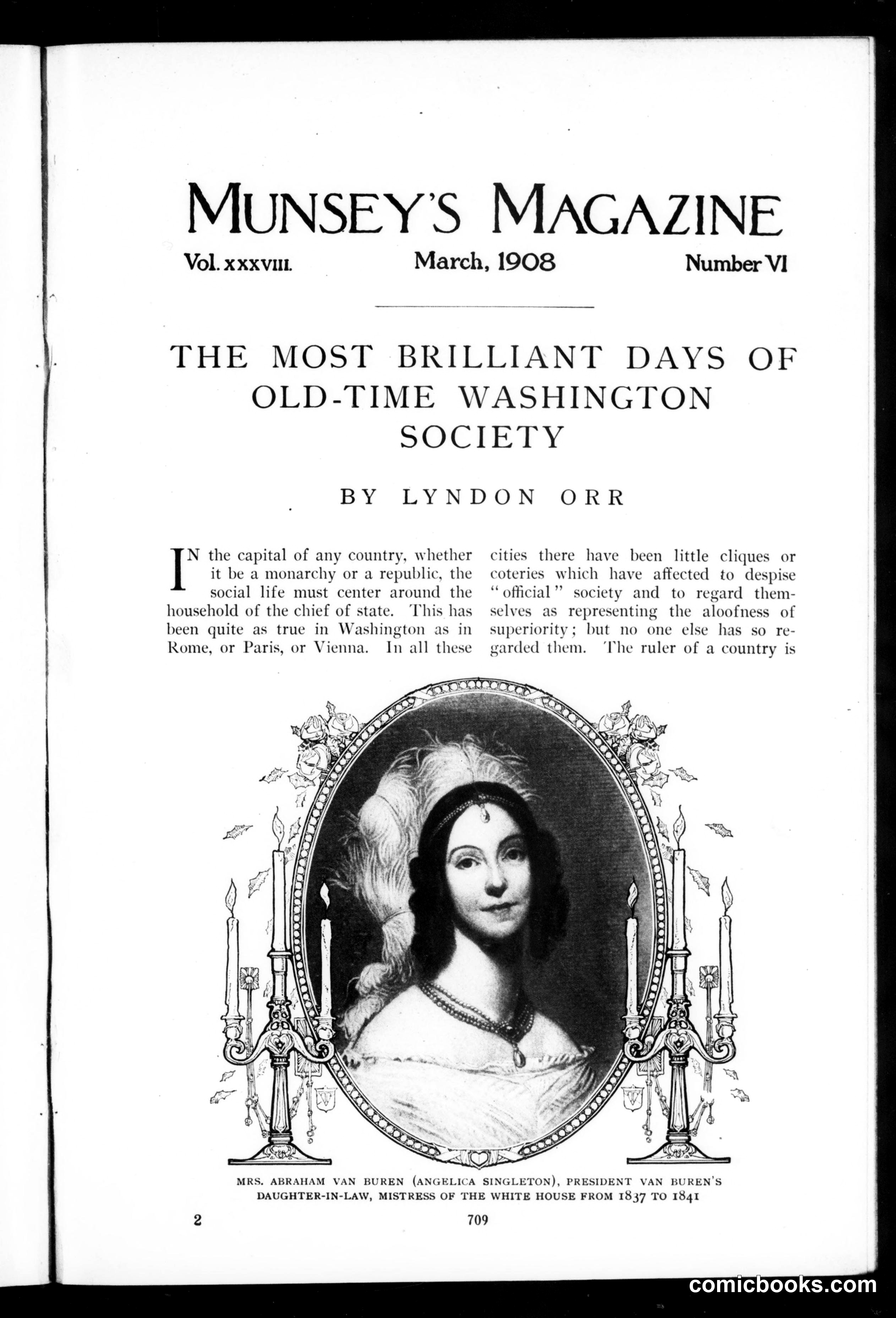 Munsey's Magazine, March 1908