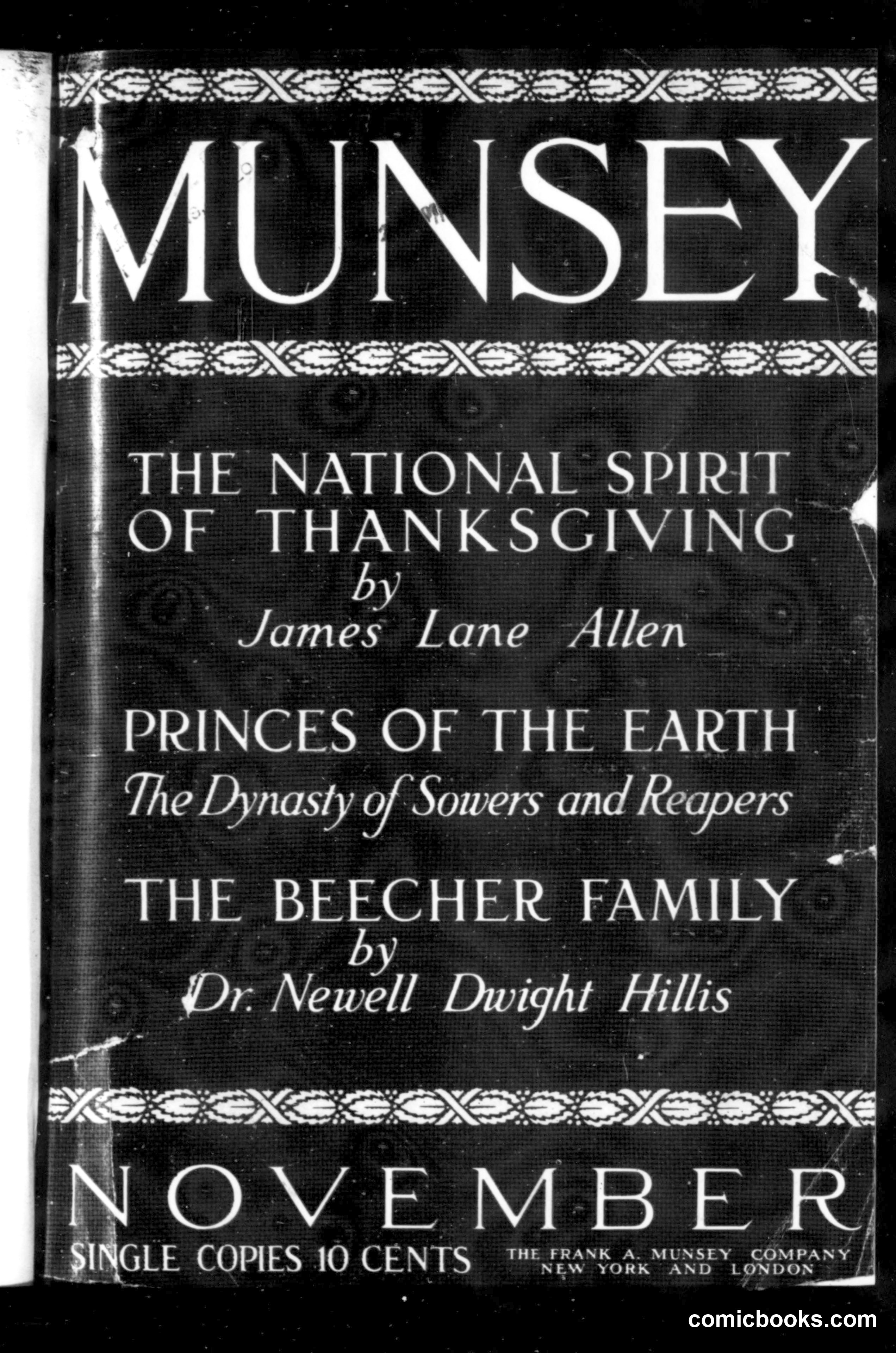 Munsey's Magazine, November 1911
