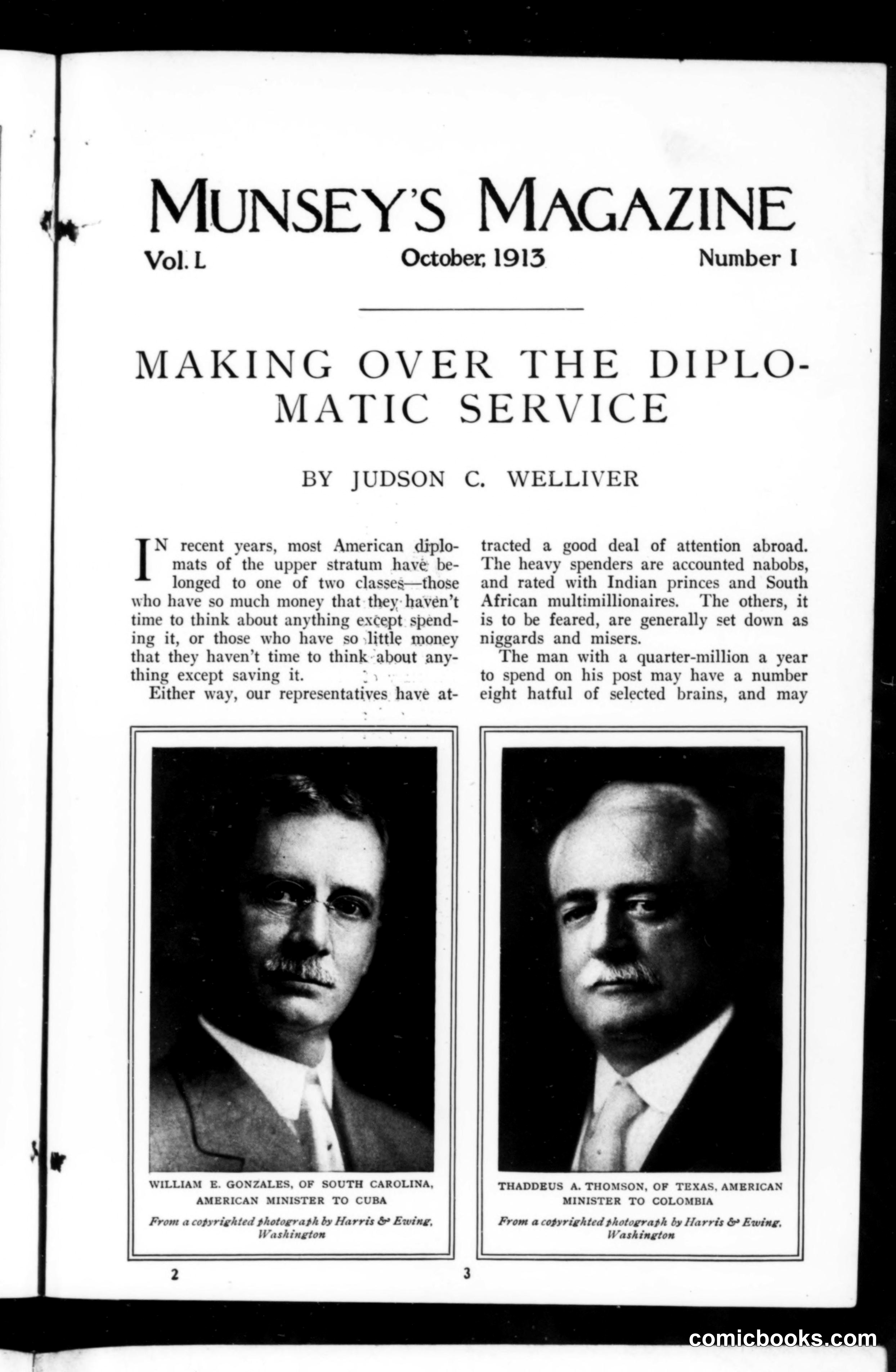 Munsey's Magazine, October 1913