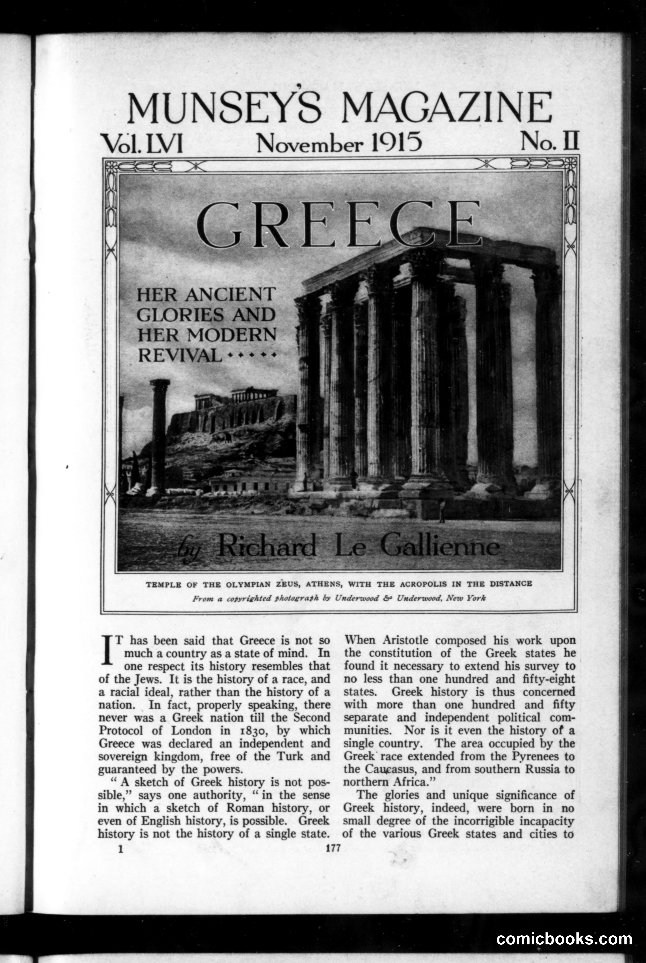 Munsey's Magazine, November 1915