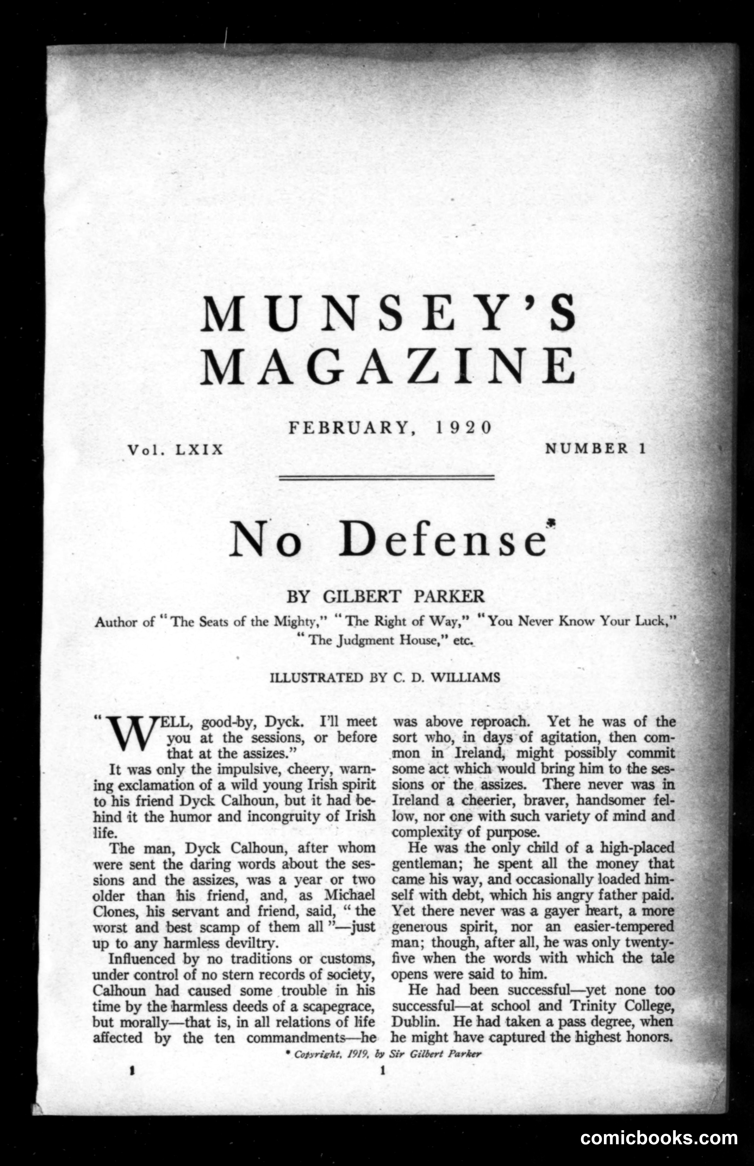 Munsey's Magazine, February 1920