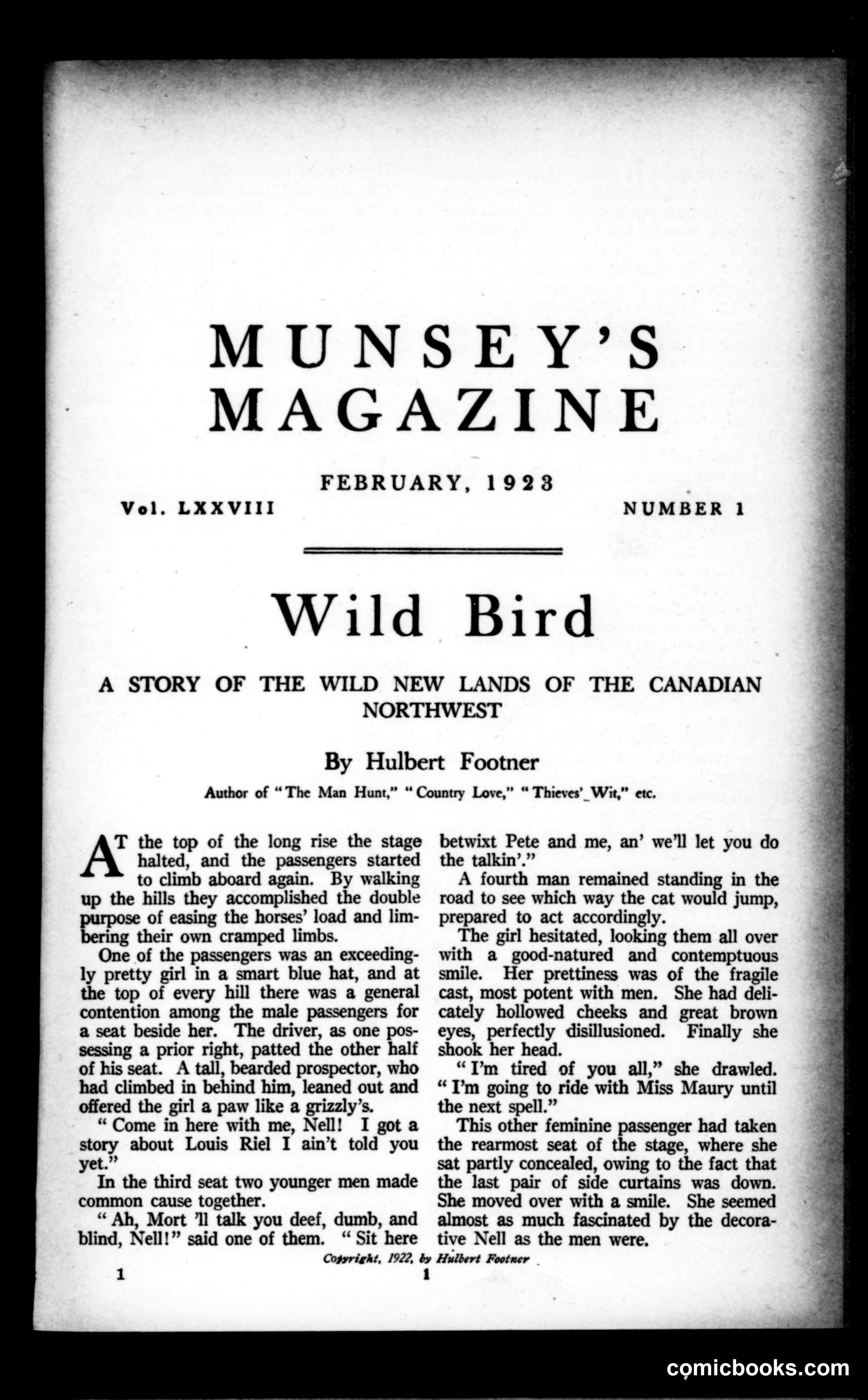 Munsey's Magazine, February 1923