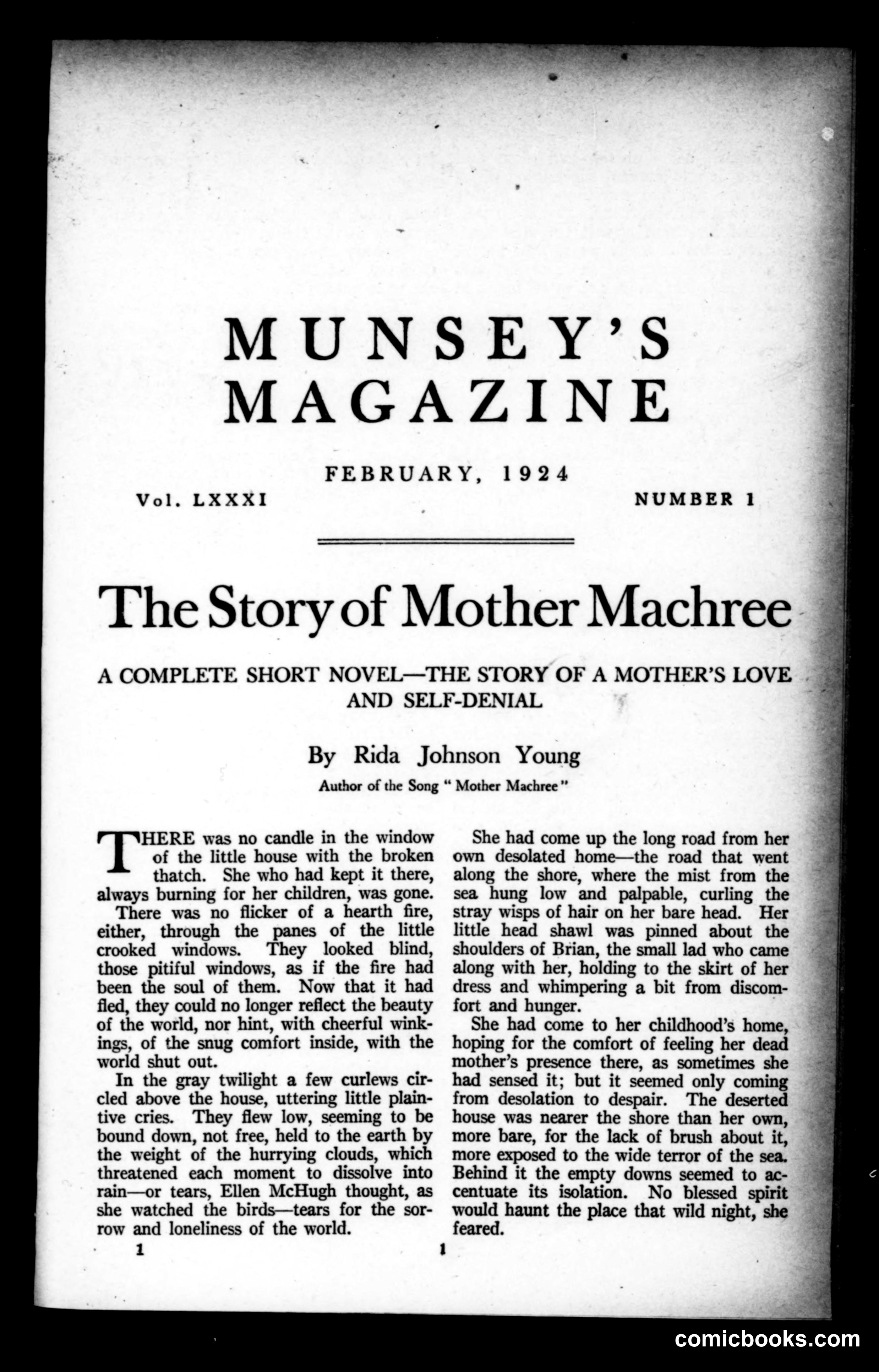 Munsey's Magazine, February 1924